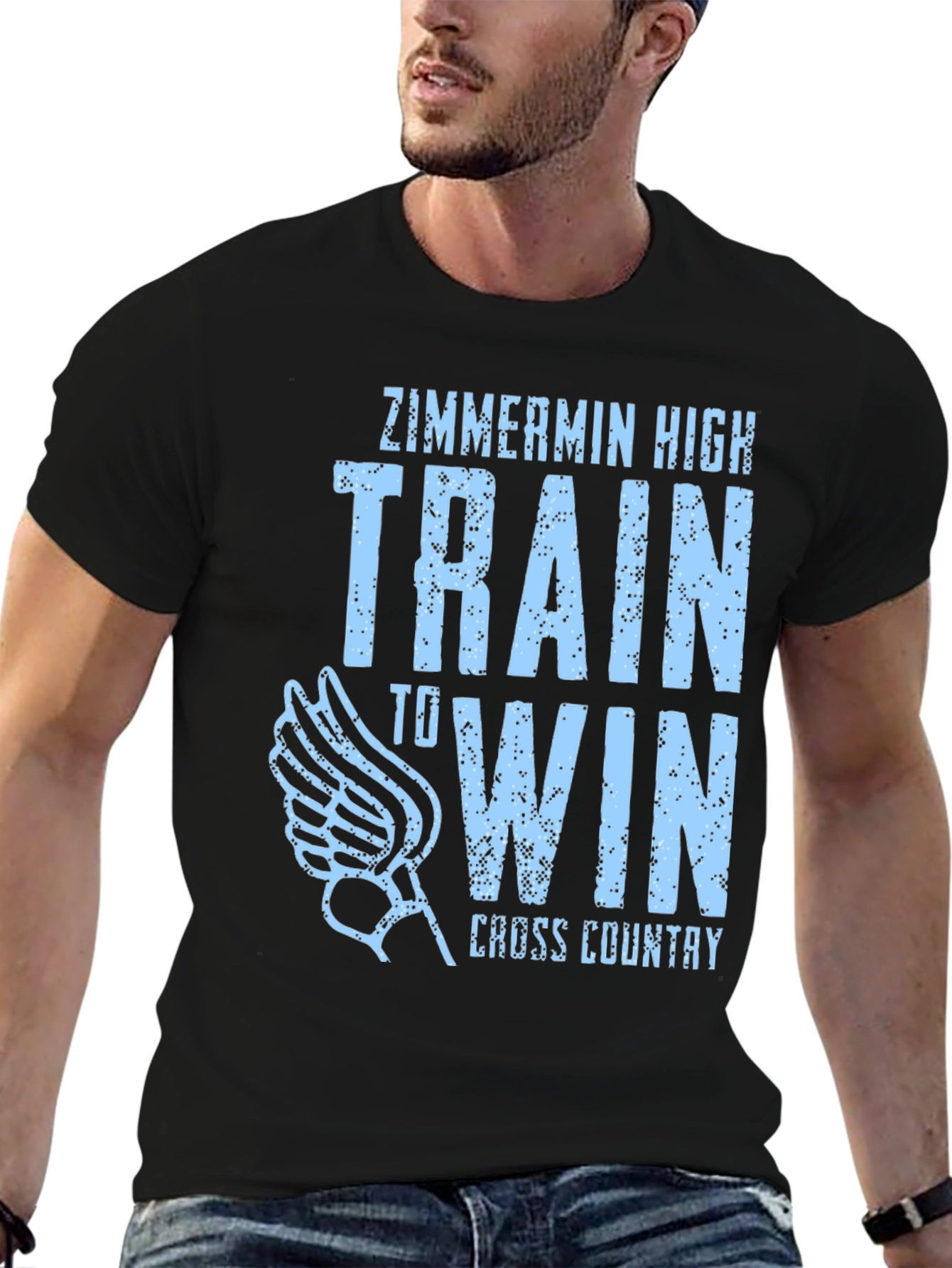 Zimmermin High Cross Country T-Shirt - Train to Win