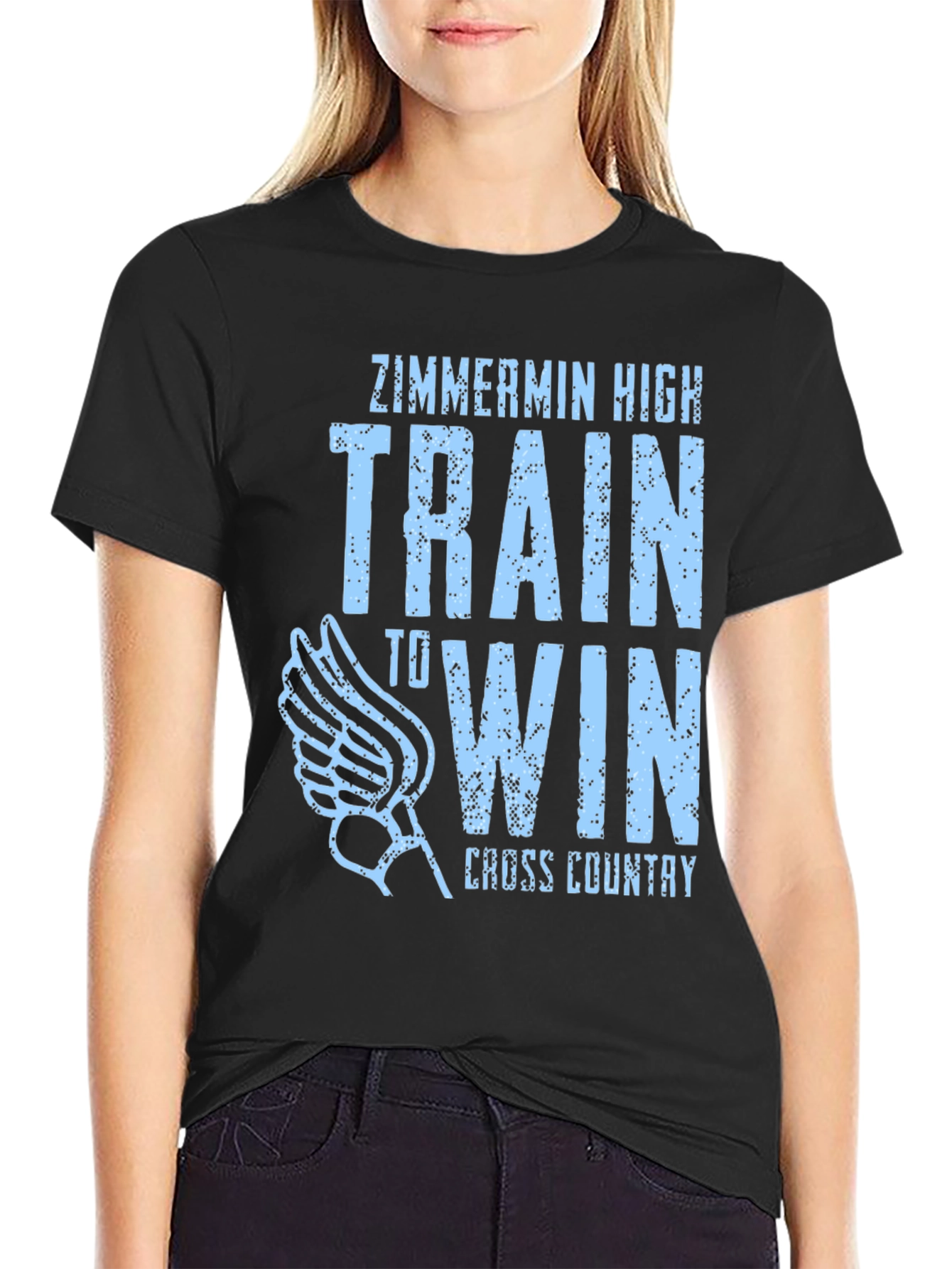 Zimmermin High Cross Country T-Shirt - Train to Win