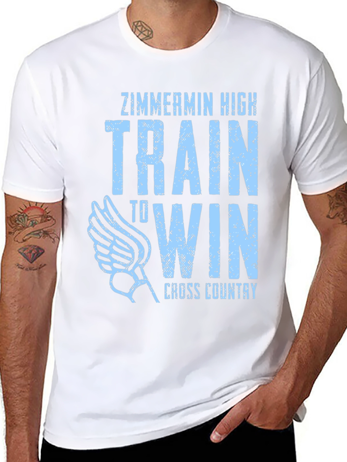 Zimmermin High Cross Country T-Shirt - Train to Win