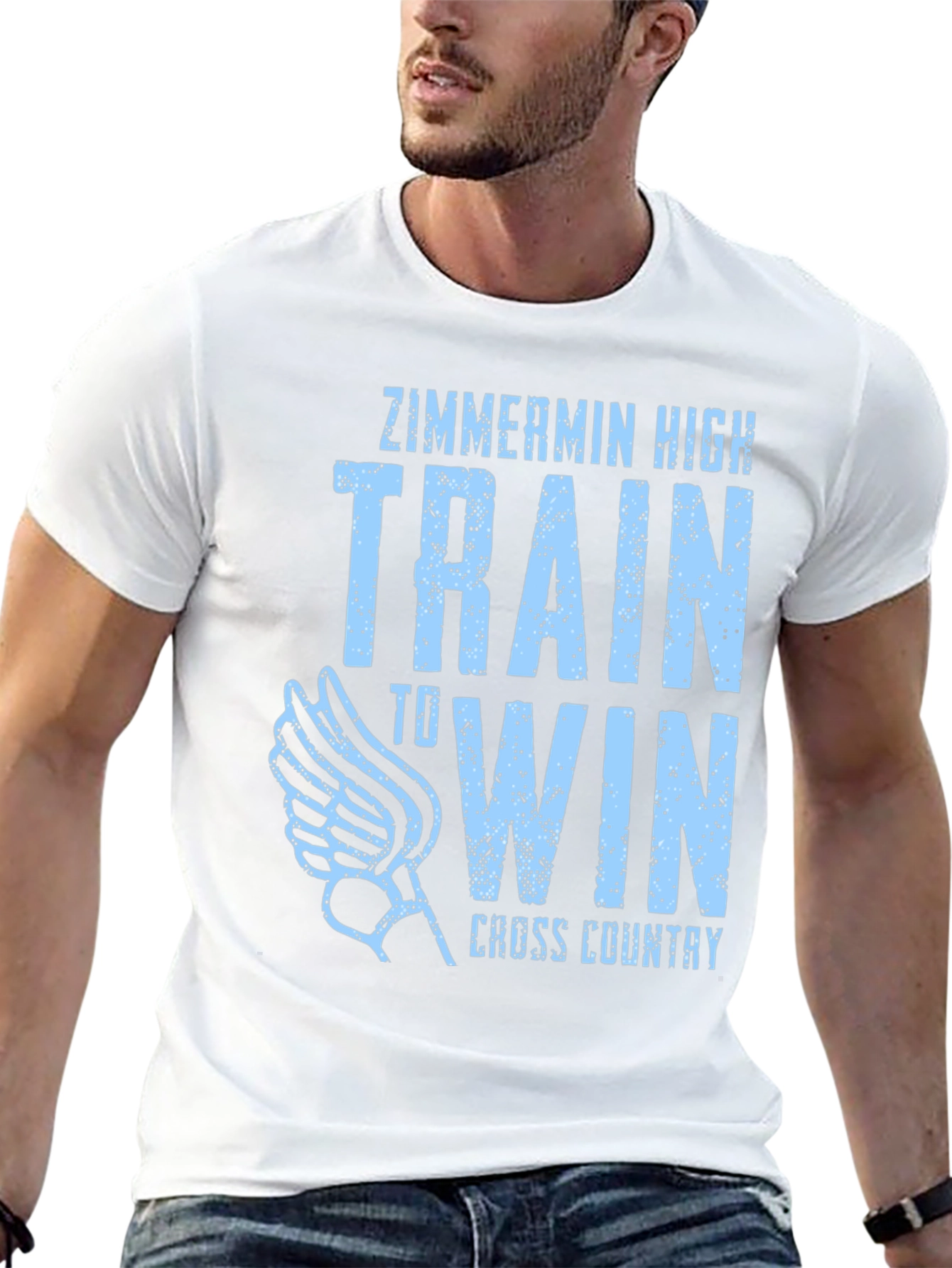 Zimmermin High Cross Country T-Shirt - Train to Win
