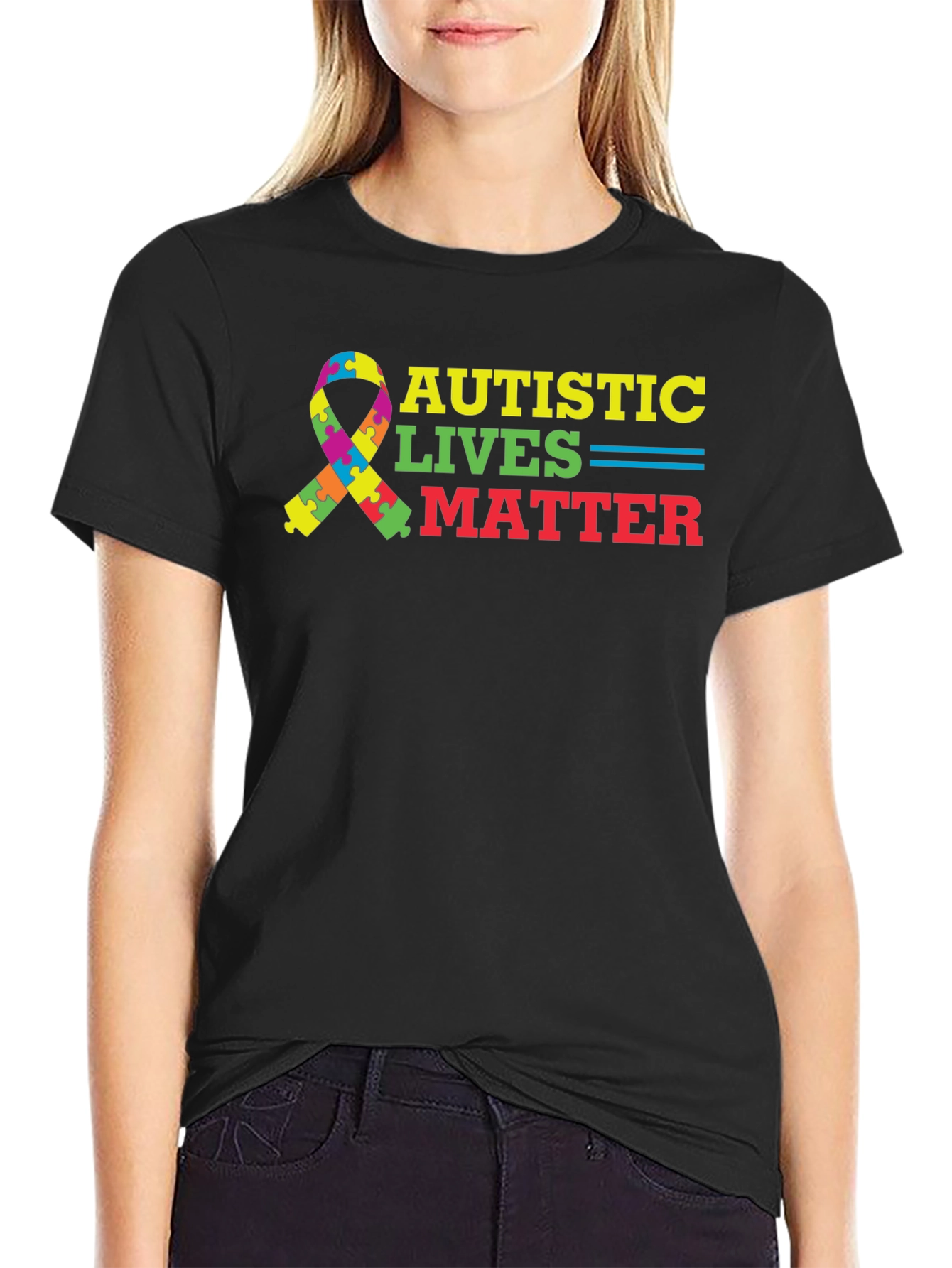 Autistic Lives Matter Graphic Tee
