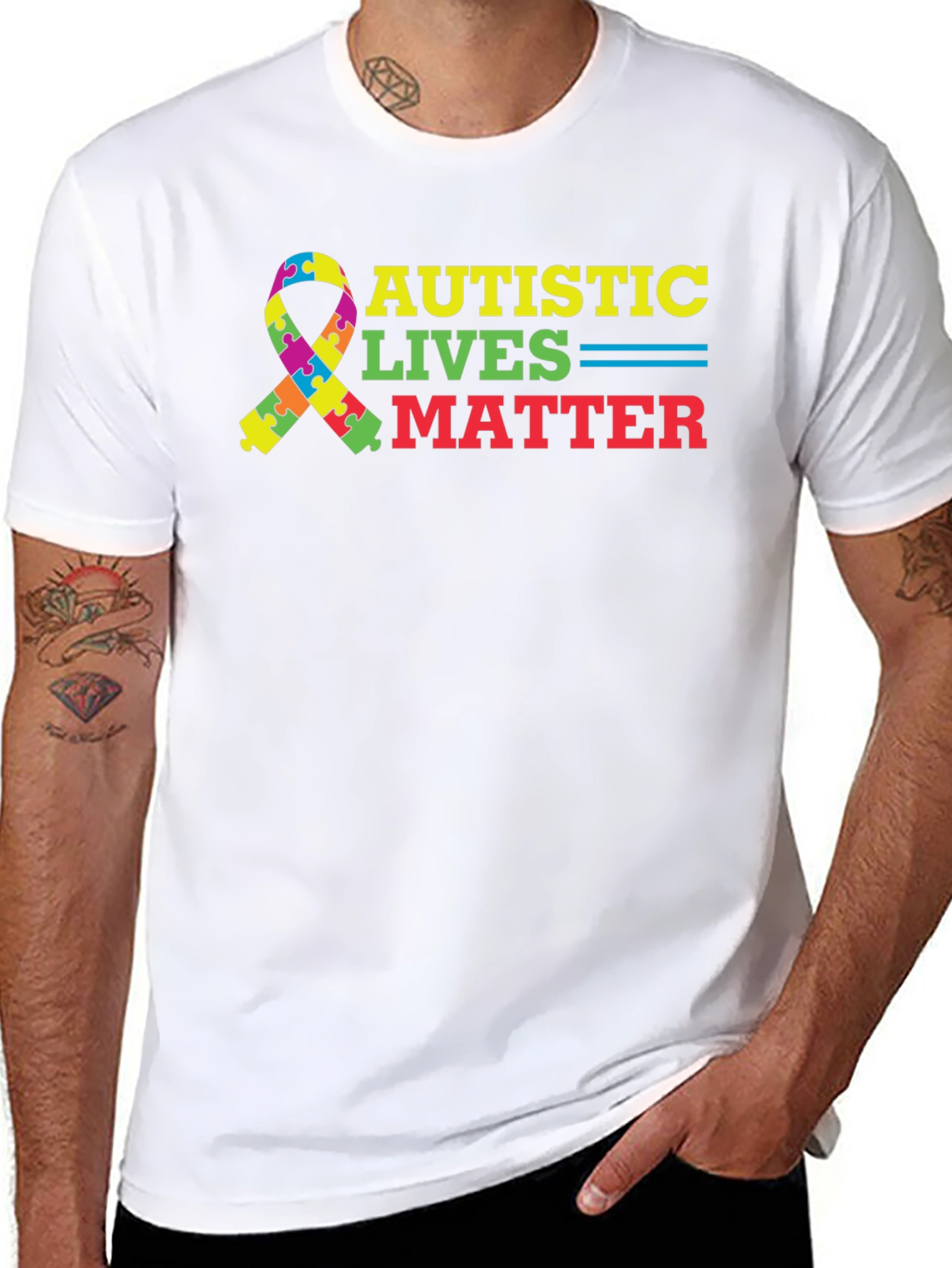 Autistic Lives Matter Graphic Tee
