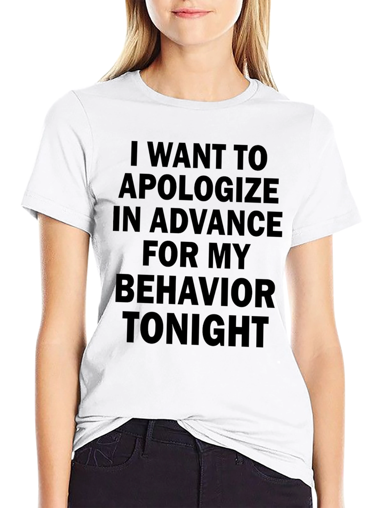 Apology T-Shirt - Hilarious Warning Tee
