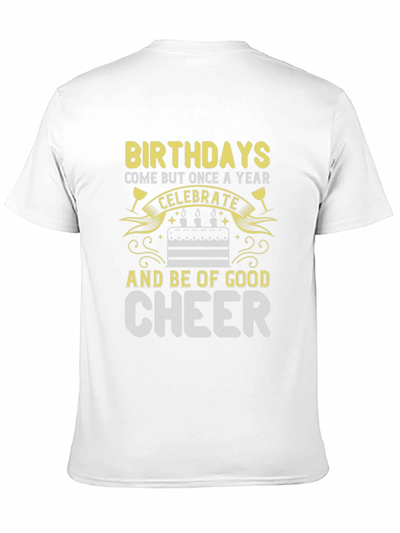 Birthday Cheer T-Shirt - Celebrate in Style!