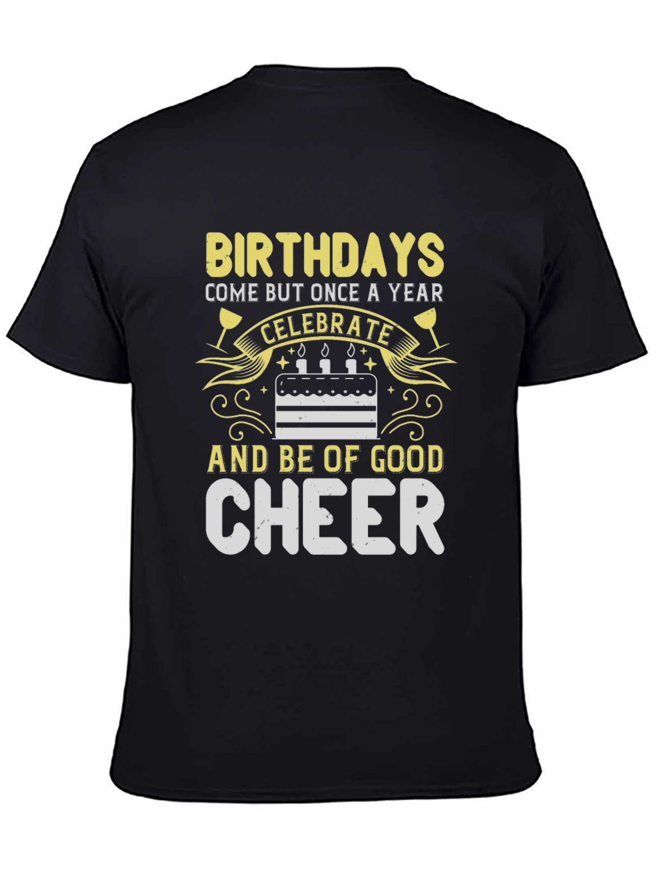 Birthday Cheer T-Shirt - Celebrate in Style!