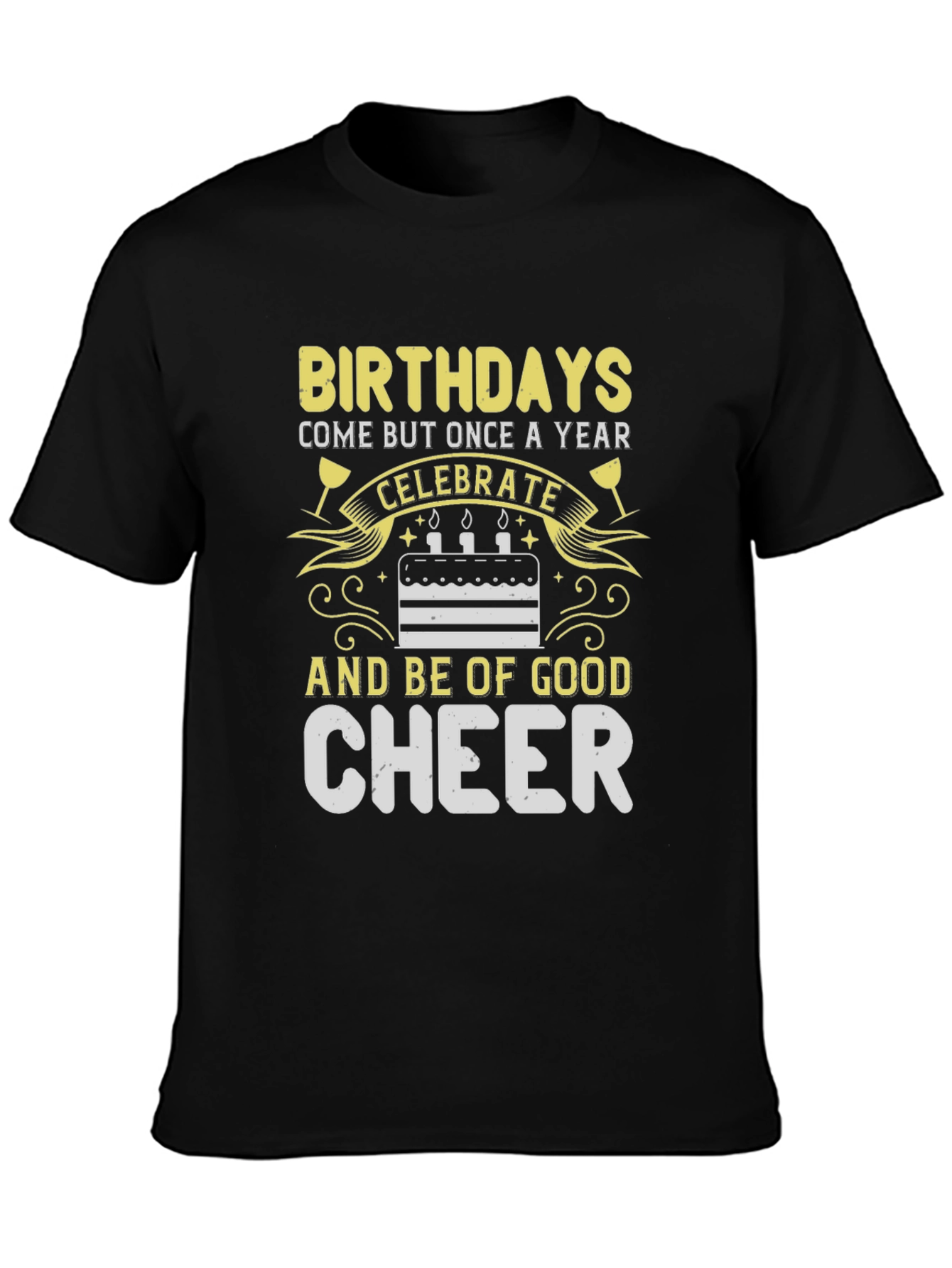 Birthday Cheer T-Shirt - Celebrate in Style!