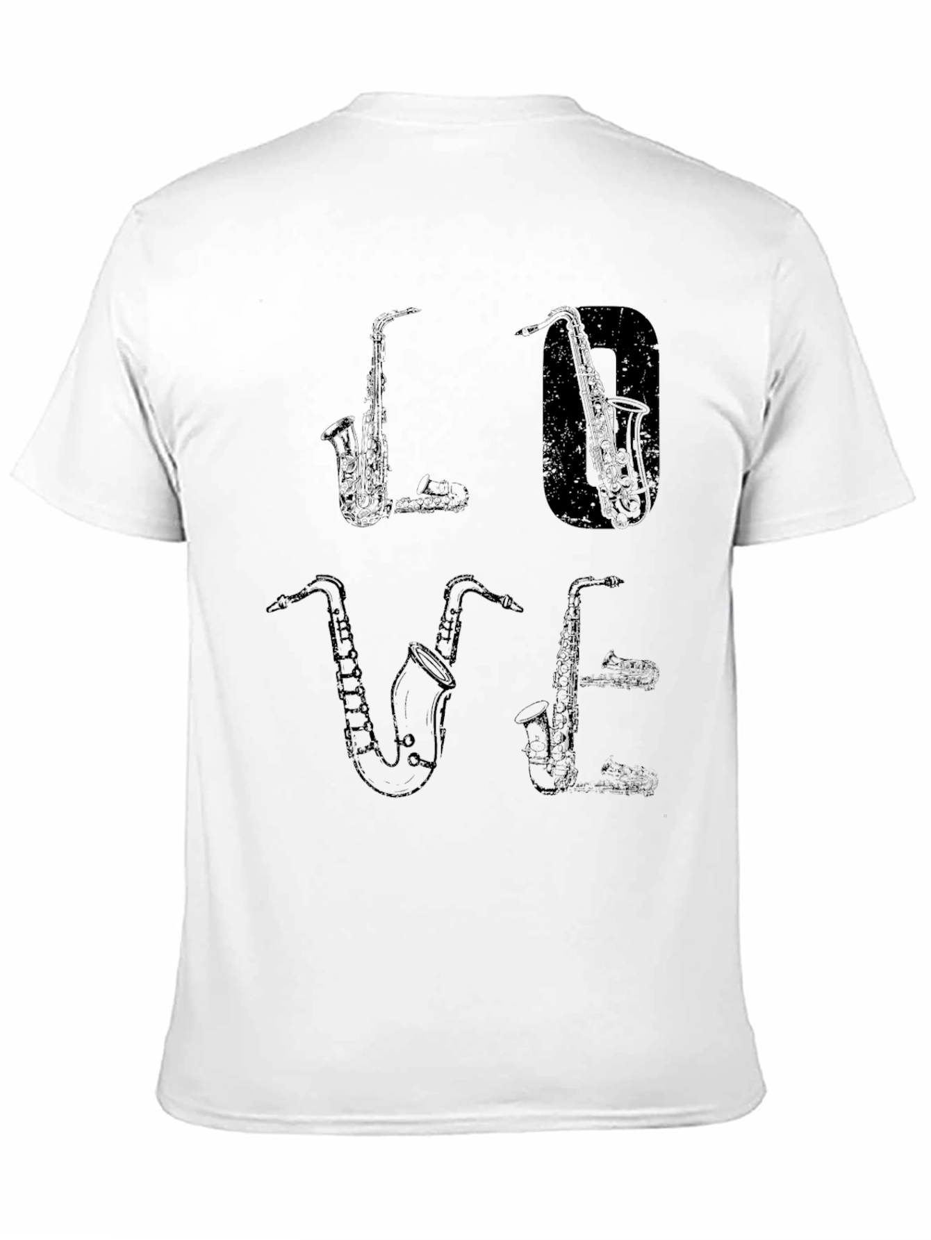 Saxophone Love T-Shirt - Music Lovers Tee
