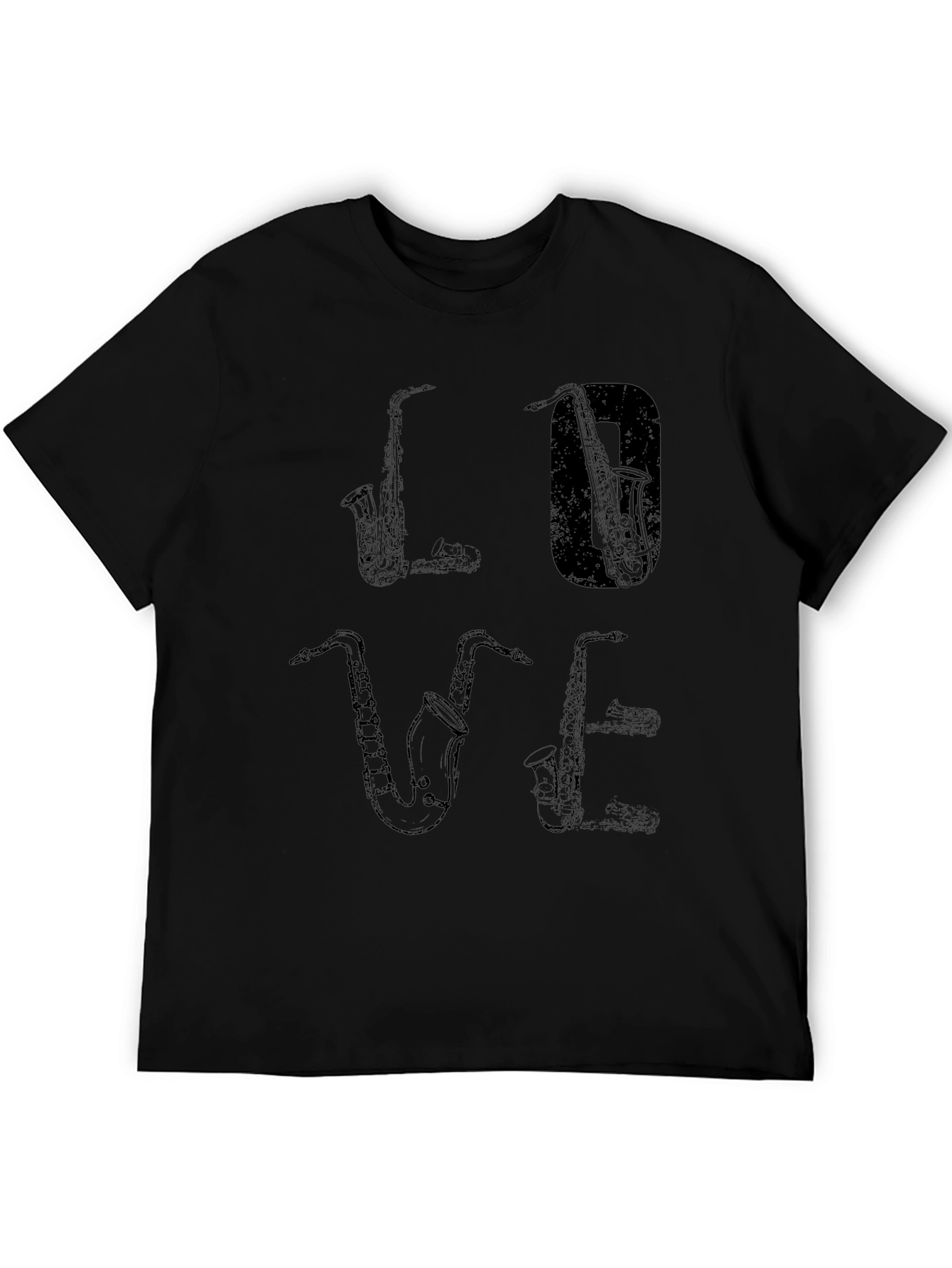 Saxophone Love T-Shirt - Music Lovers Tee