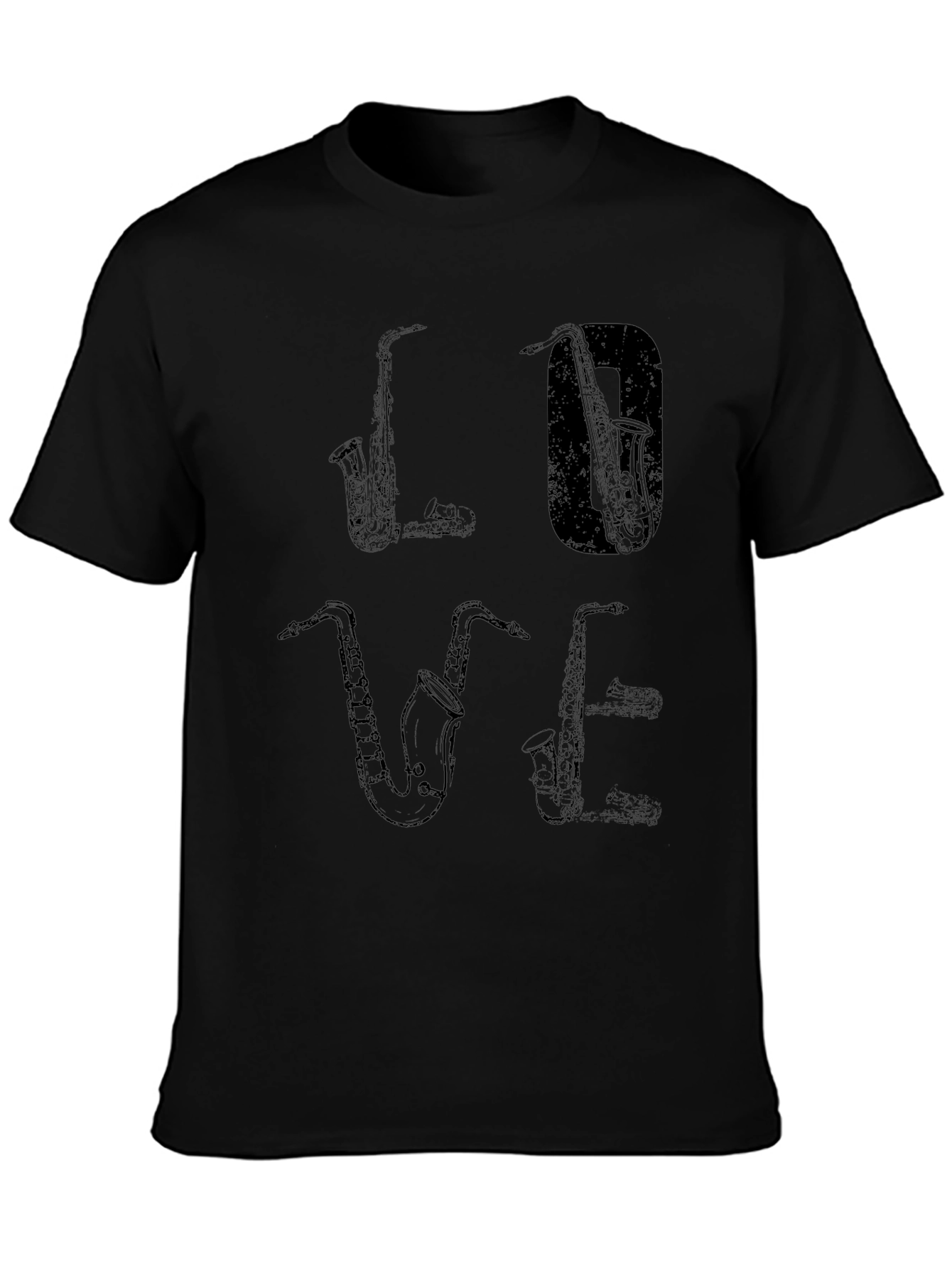Saxophone Love T-Shirt - Music Lovers Tee