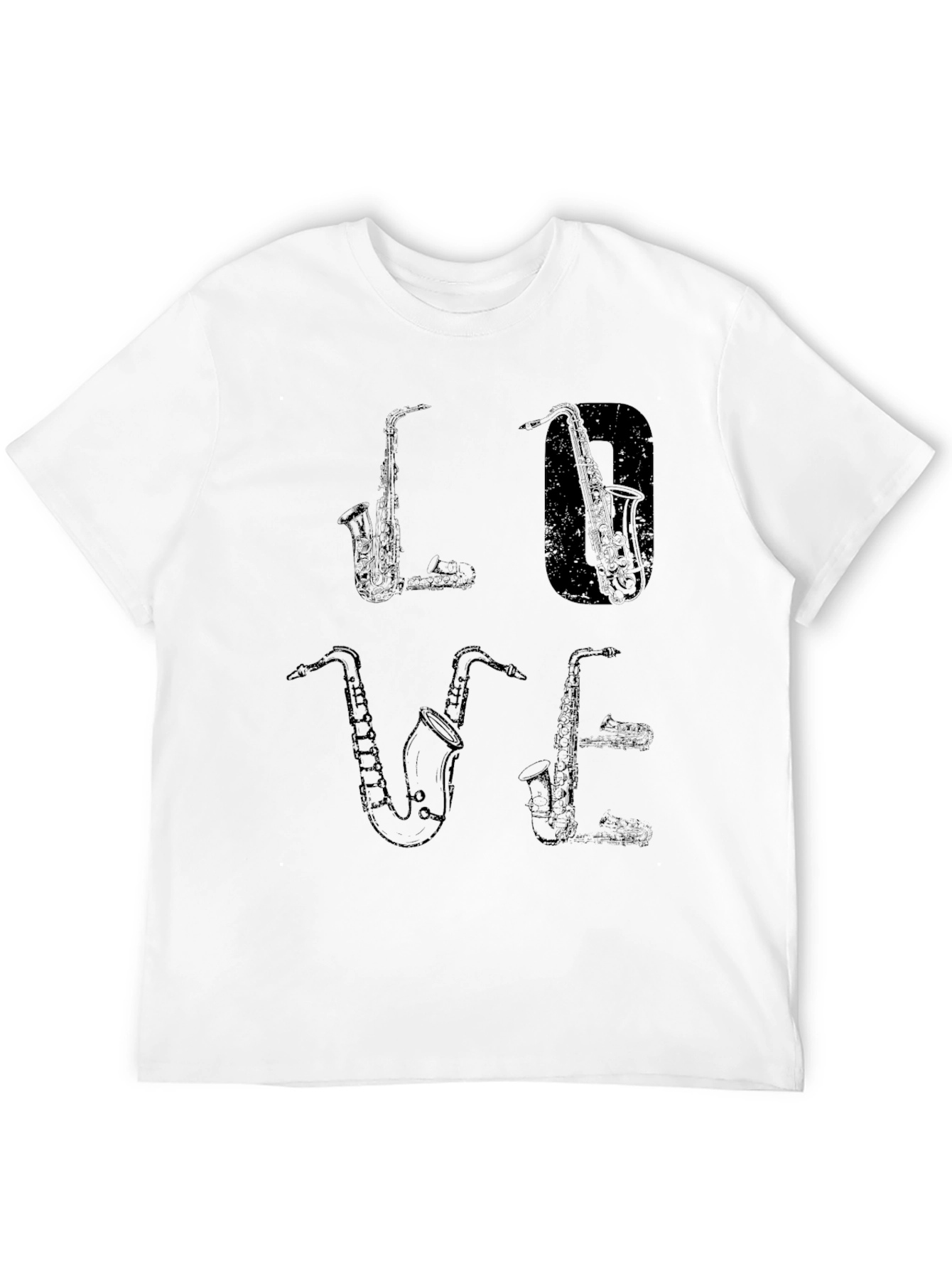 Saxophone Love T-Shirt - Music Lovers Tee
