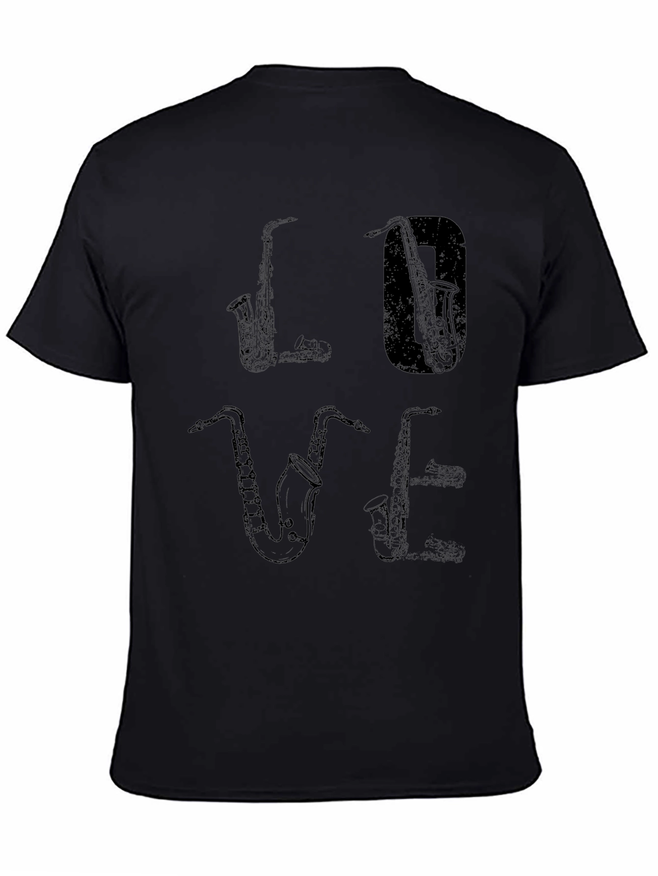 Saxophone Love T-Shirt - Music Lovers Tee