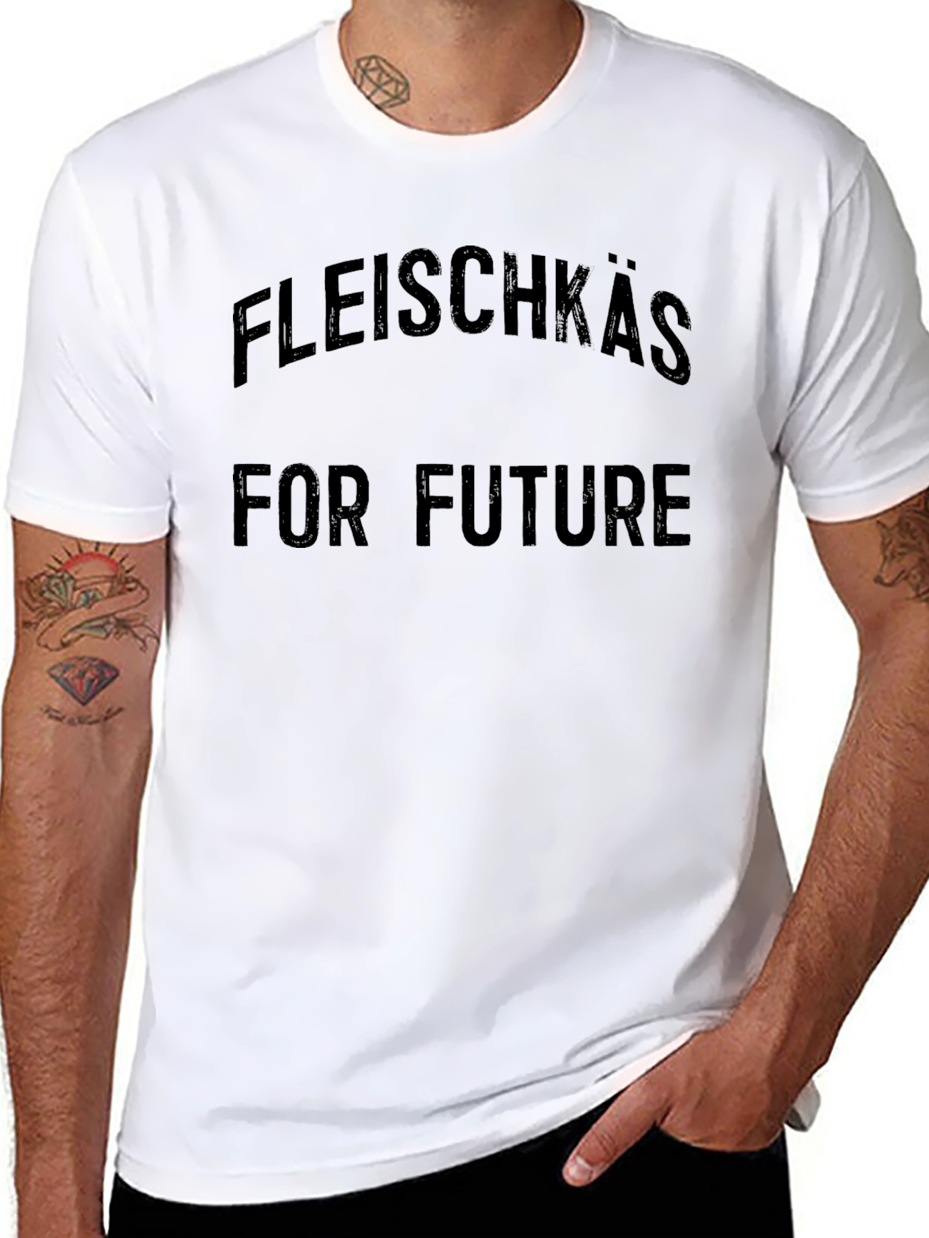 Fleischkäs For Future Graphic Tee