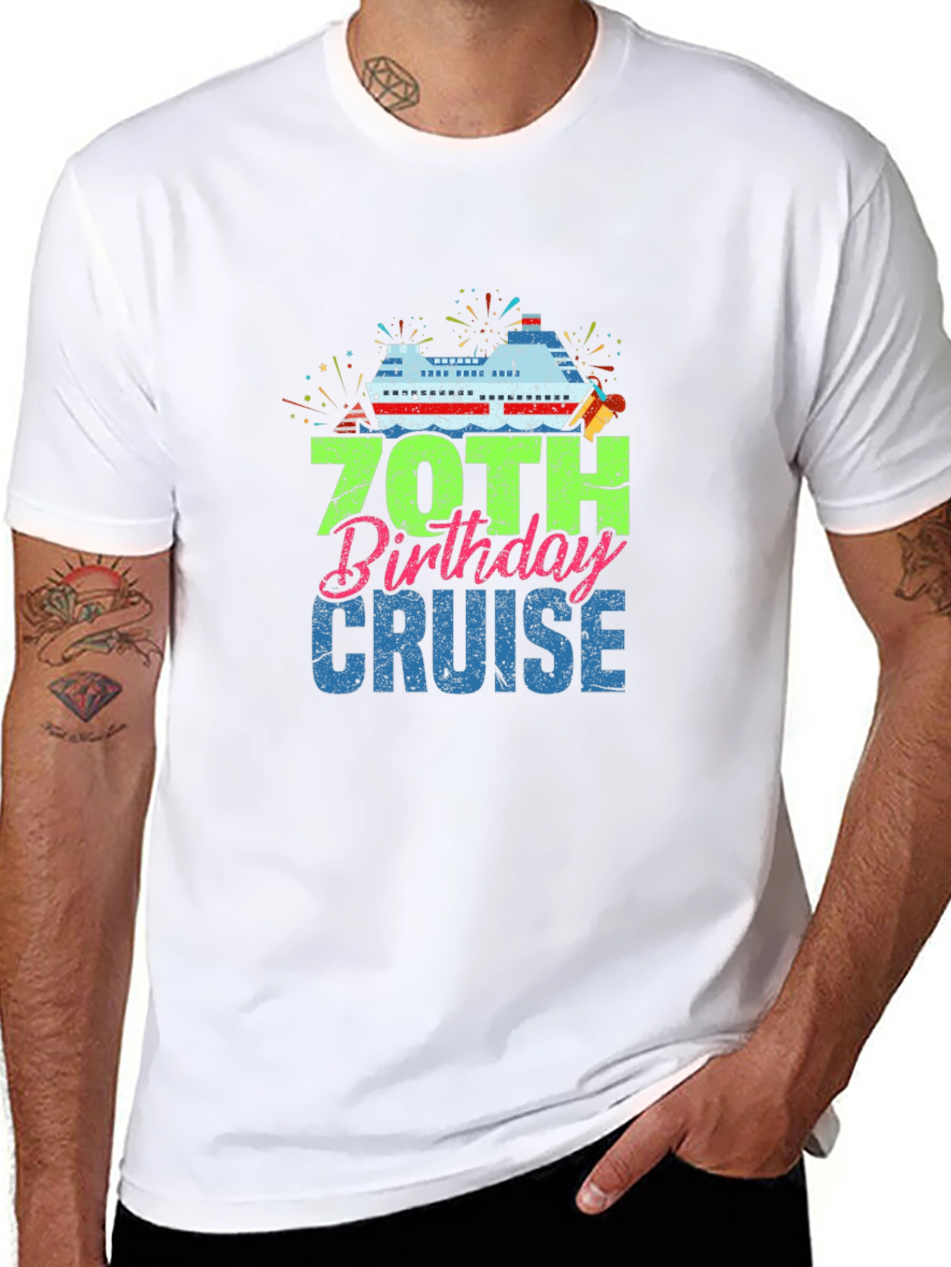 70th Birthday Cruise T-Shirt