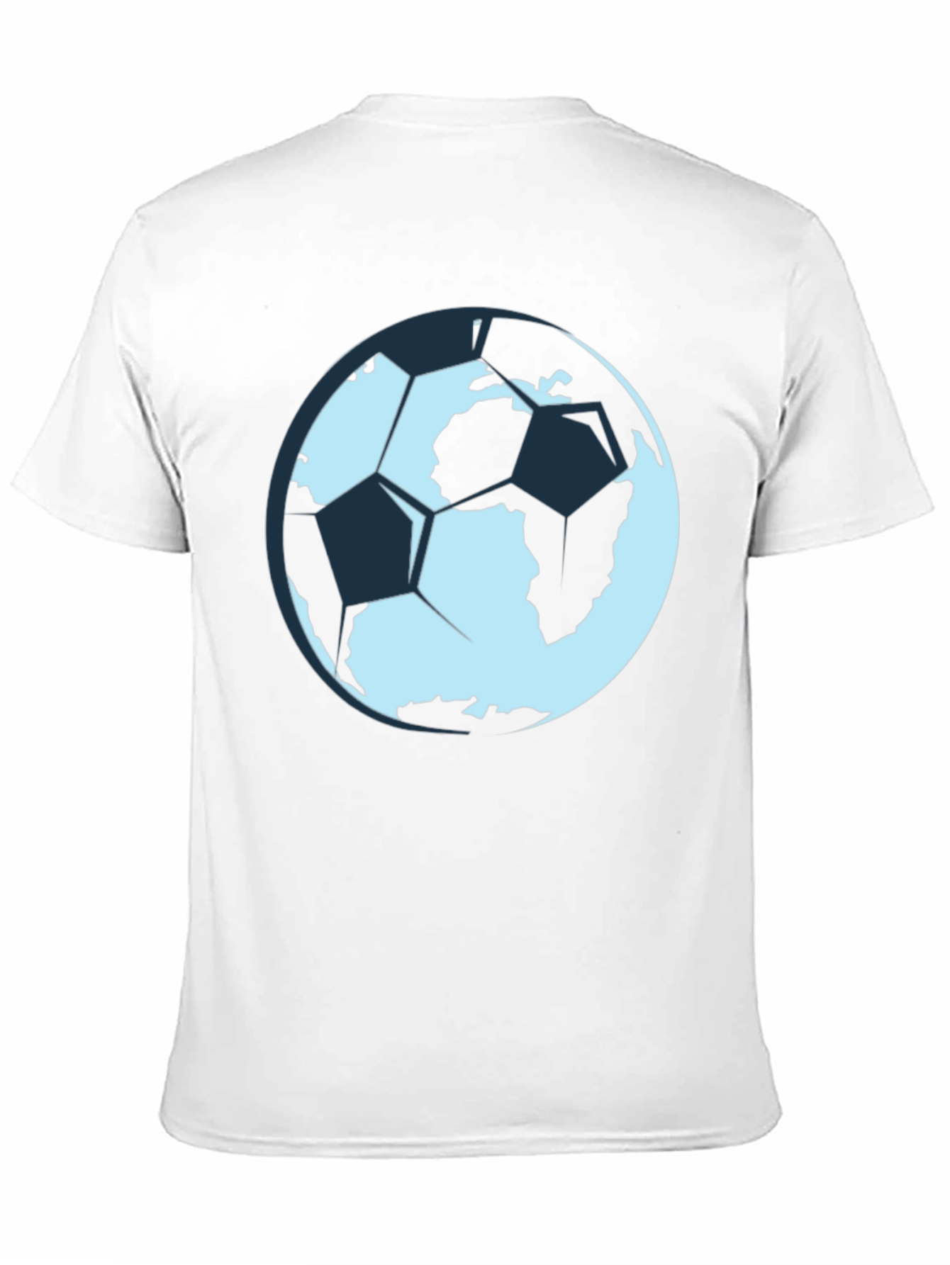 Earth Soccer Ball Graphic T-Shirt