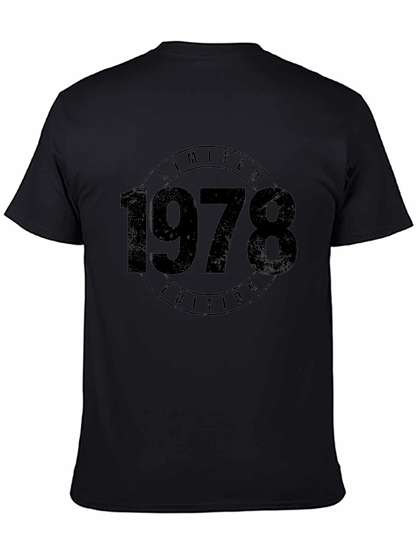 1978 Limited Edition Black Graphic Tee