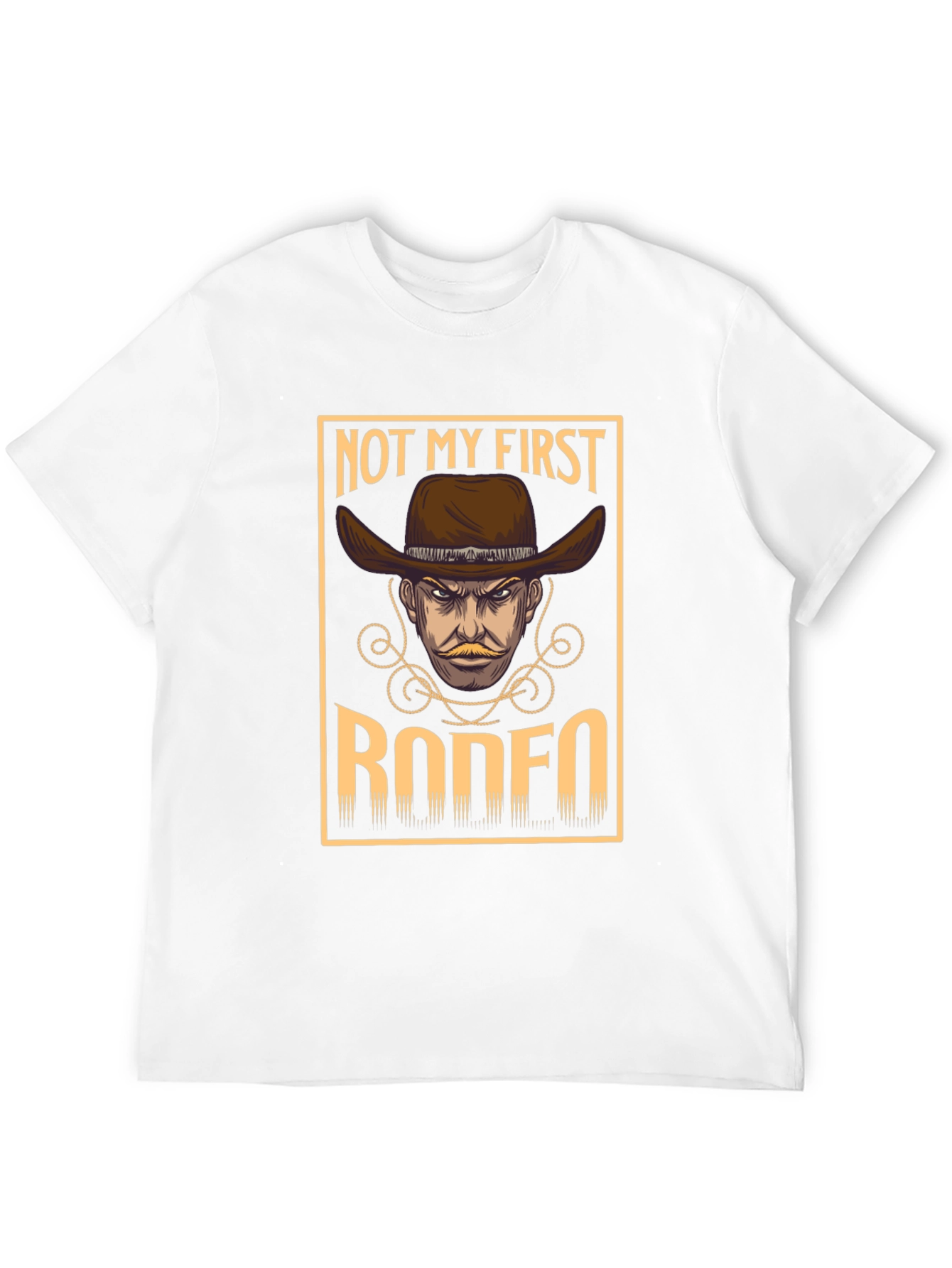 Not My First Rodeo Graphic Tee - Cowboy T-Shirt