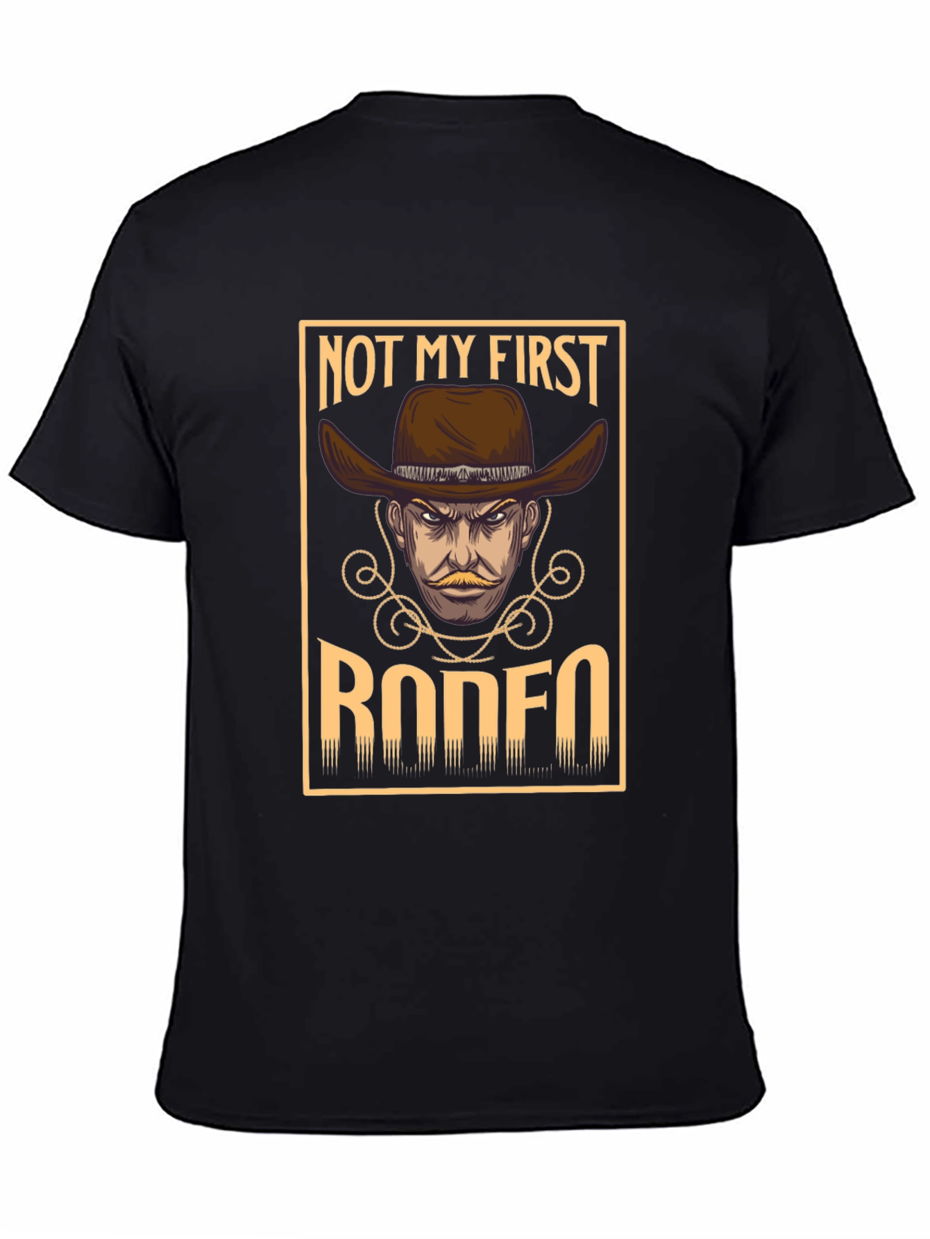 Not My First Rodeo Graphic Tee - Cowboy T-Shirt