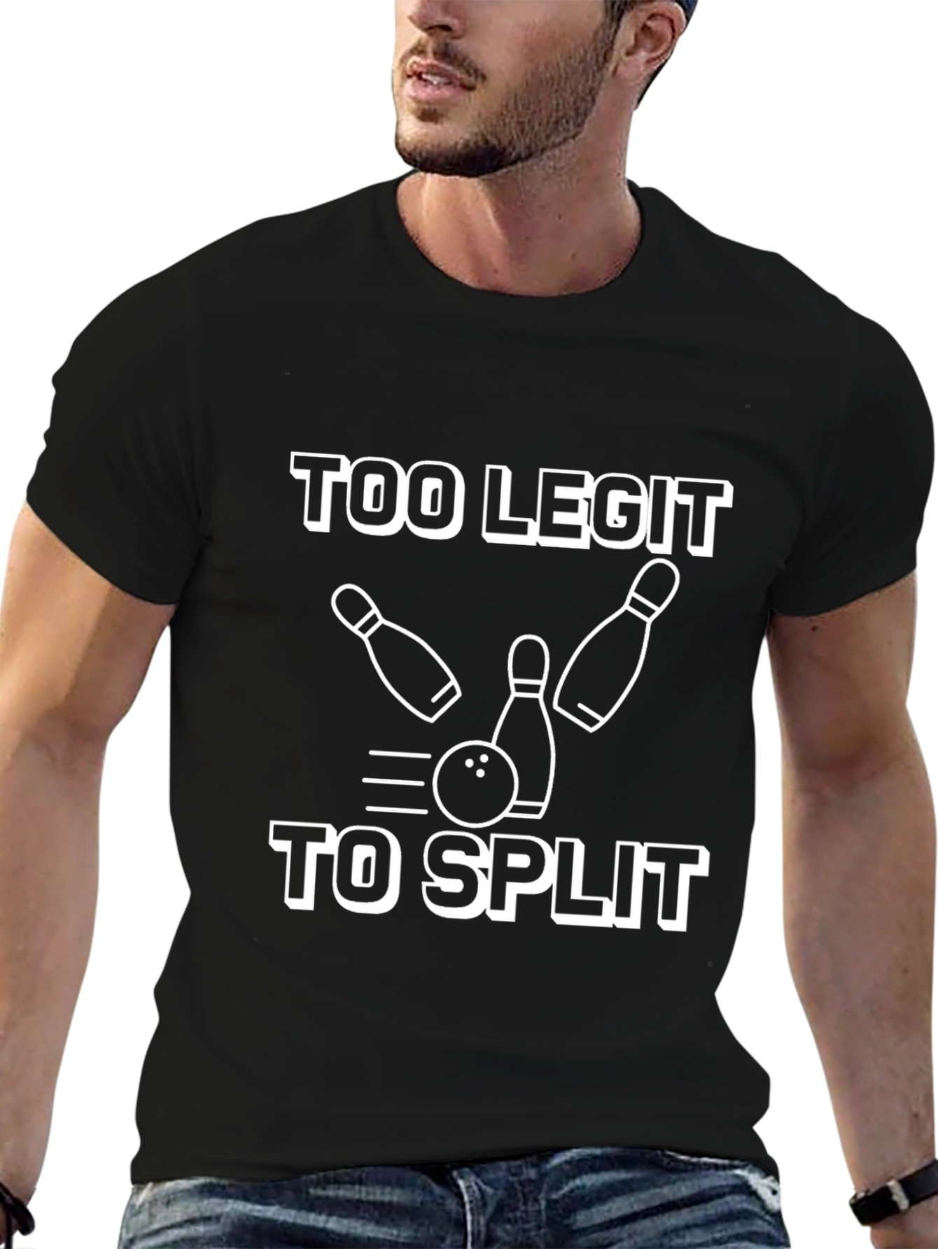 Too Legit To Split Bowling T-Shirt