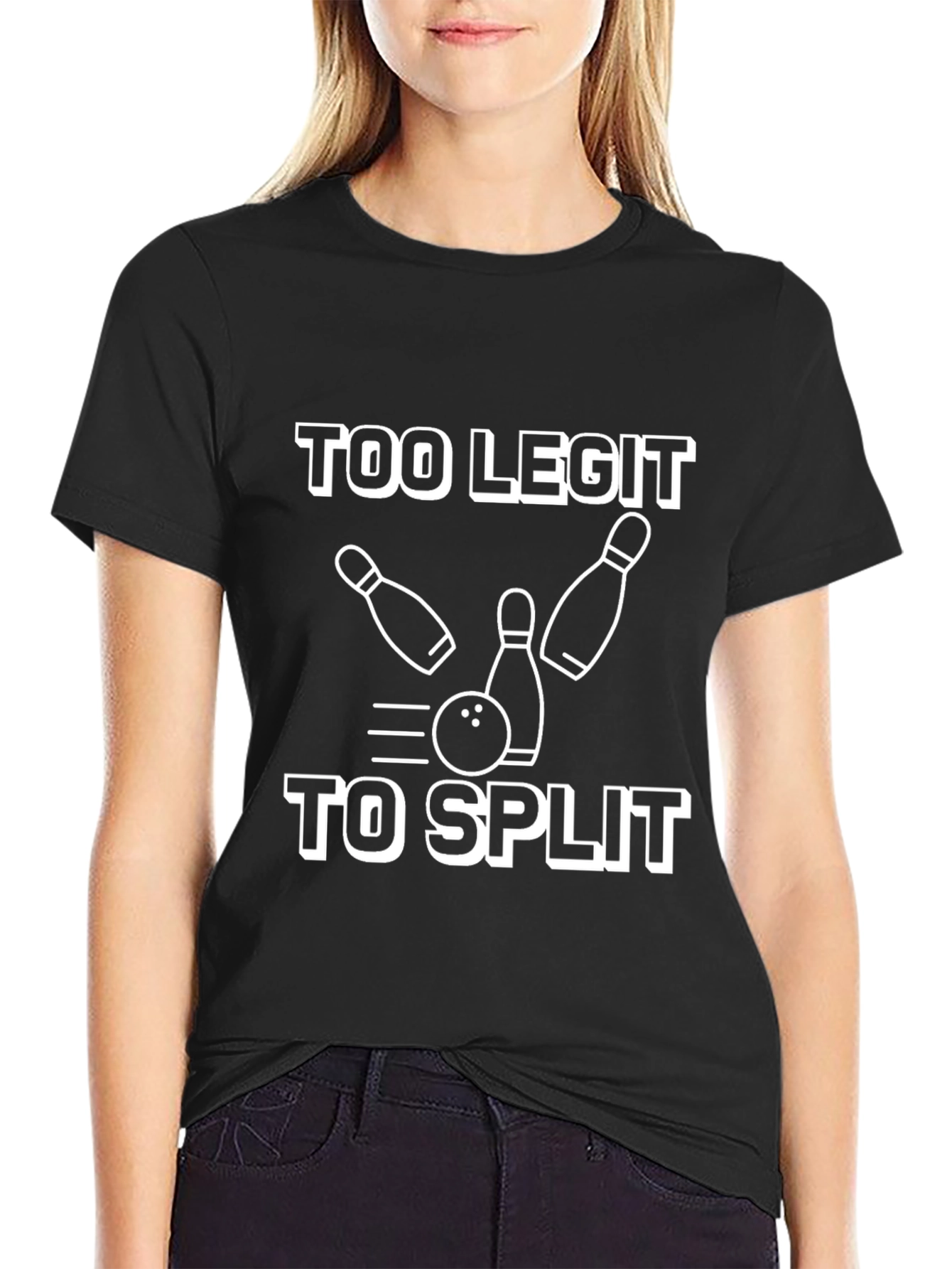 Too Legit To Split Bowling T-Shirt
