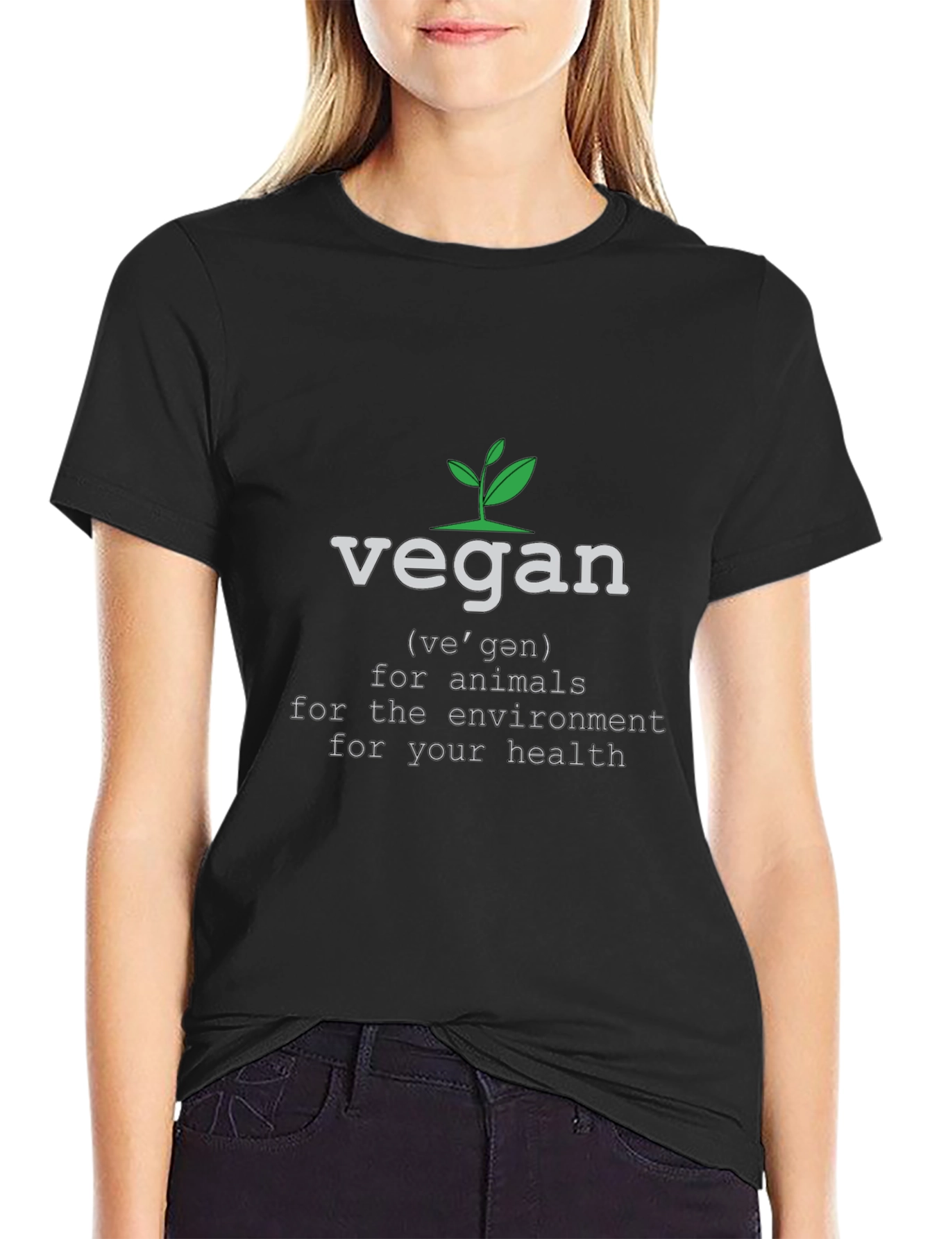 Vegan Definition T-Shirt - Animal & Environment Friendly