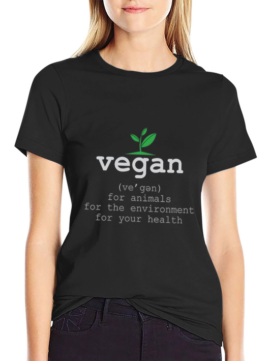 Vegan Definition T-Shirt - Animal & Environment Friendly