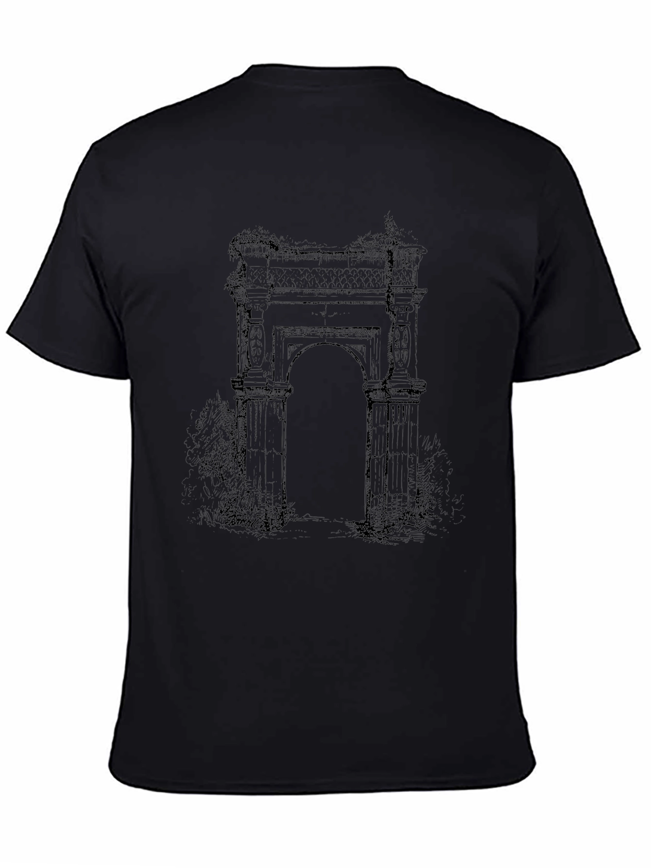 Architectural Arch Graphic Tee - Black