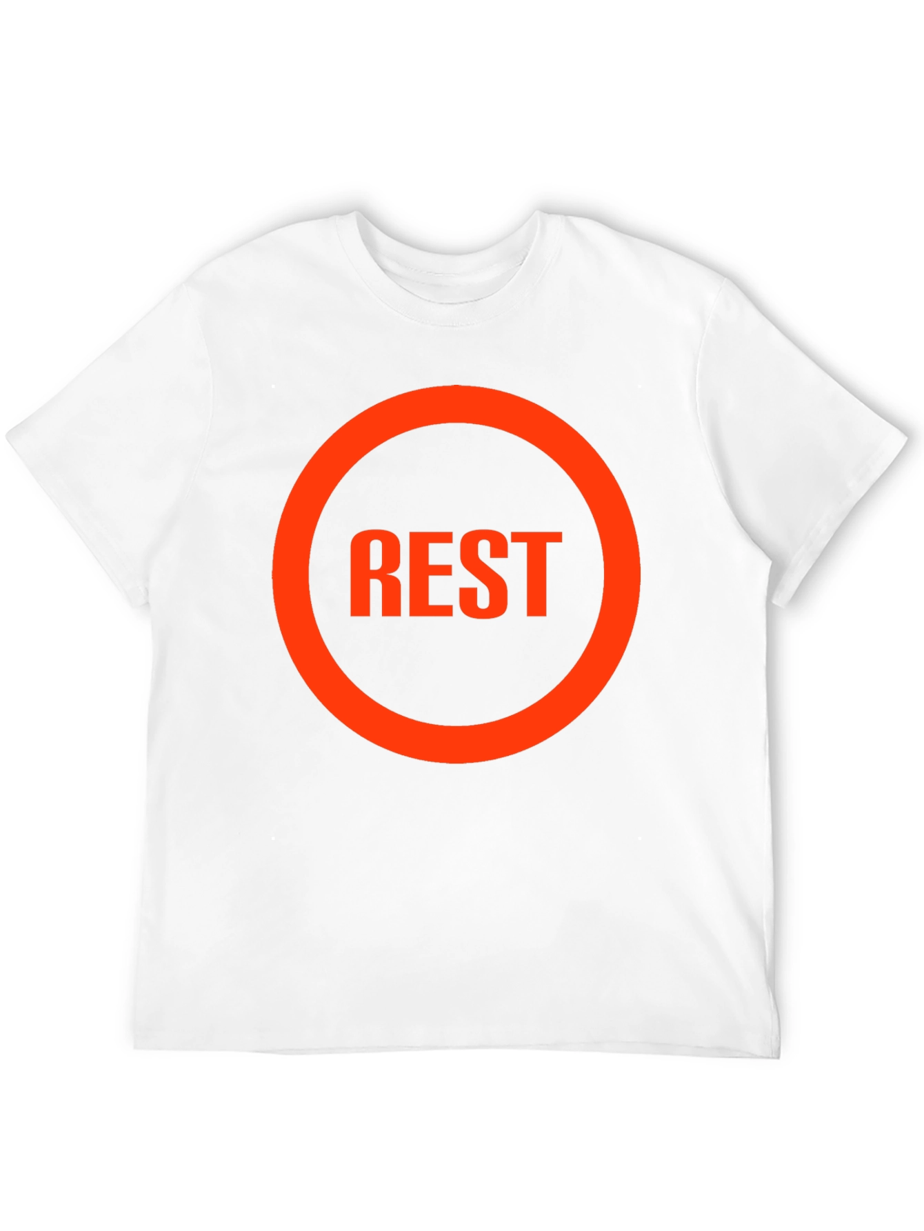 REST Graphic Tee - Casual Comfort