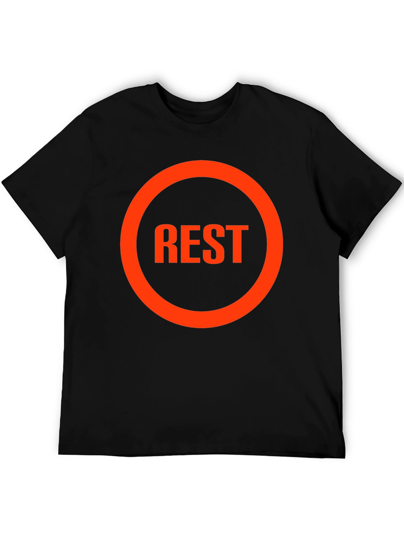 REST Graphic Tee - Casual Comfort