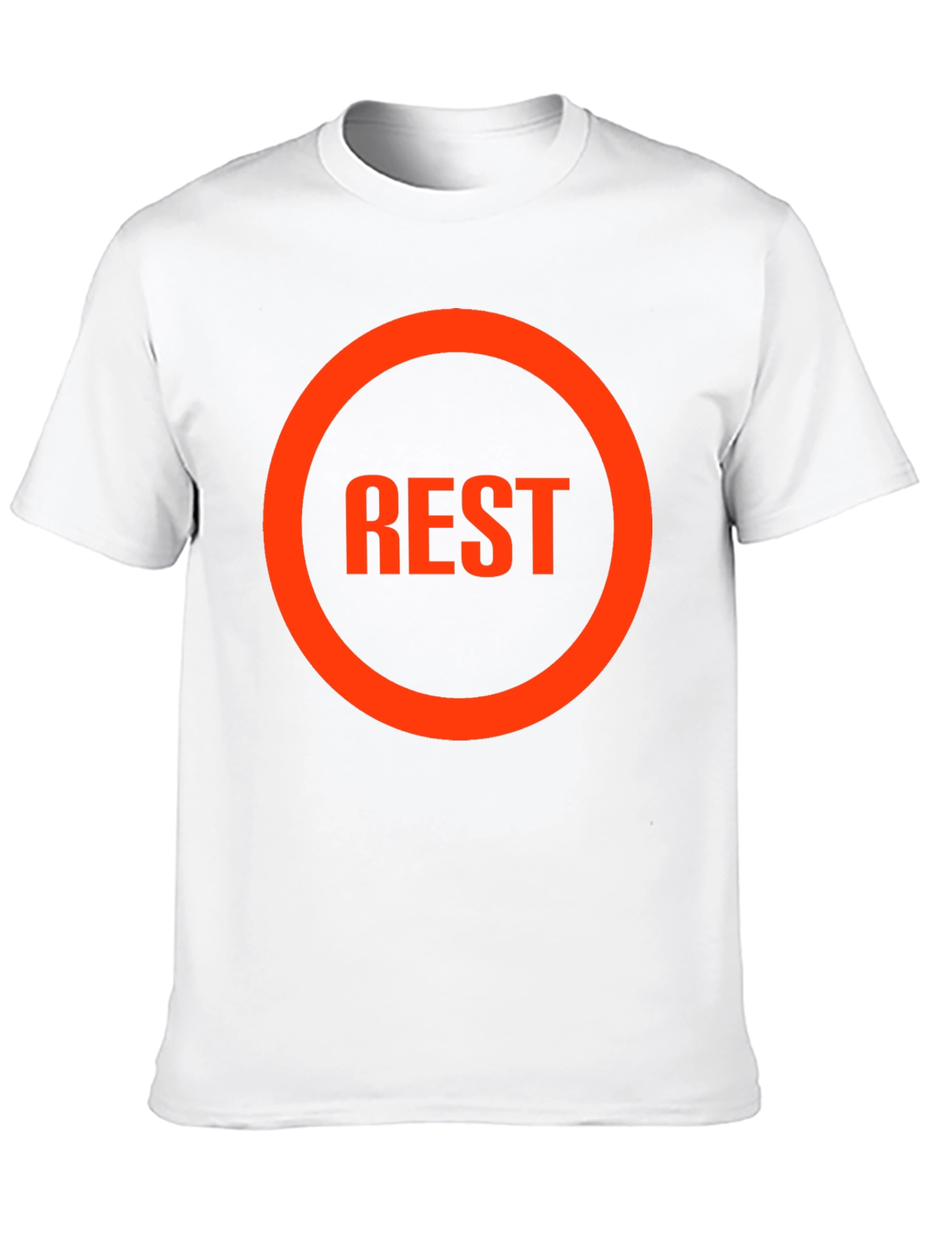 REST Graphic Tee - Casual Comfort