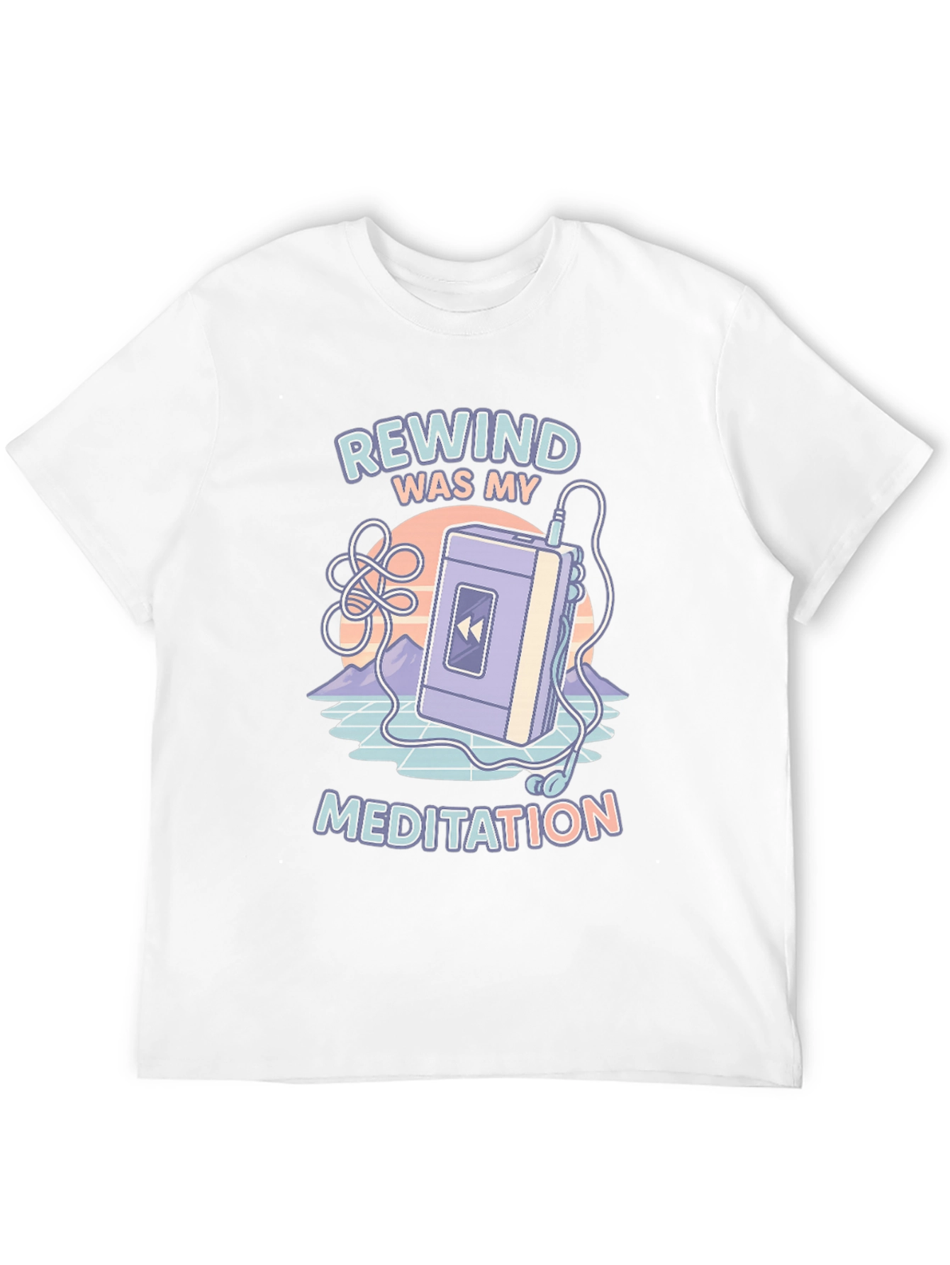 Rewind Meditation Retro T-Shirt