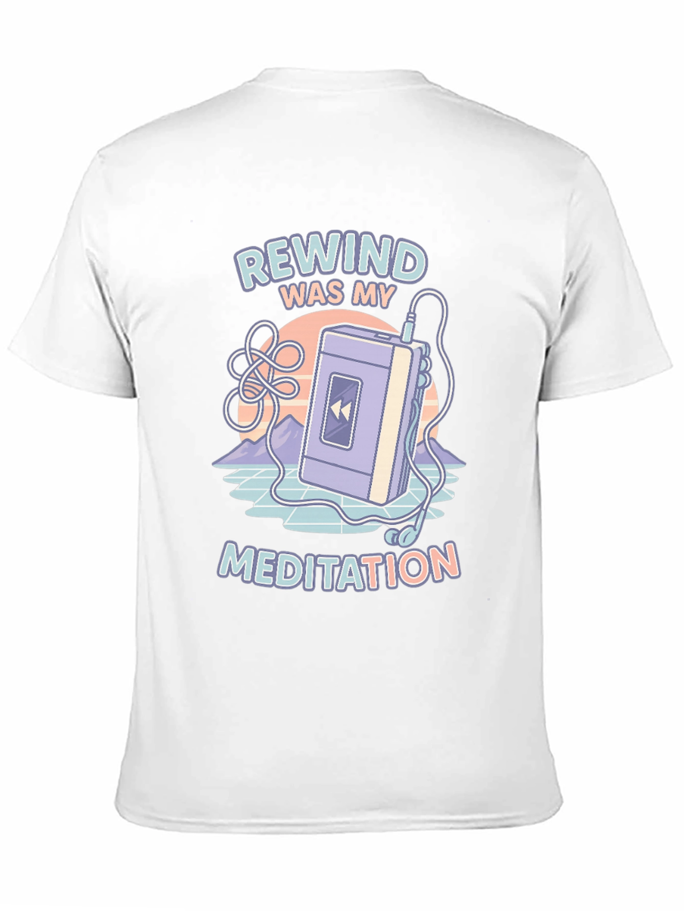Rewind Meditation Retro T-Shirt