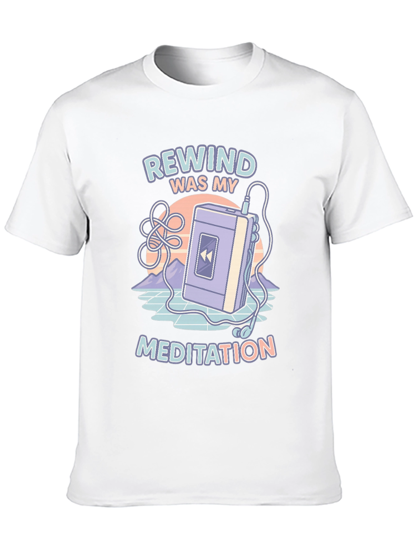Rewind Meditation Retro T-Shirt