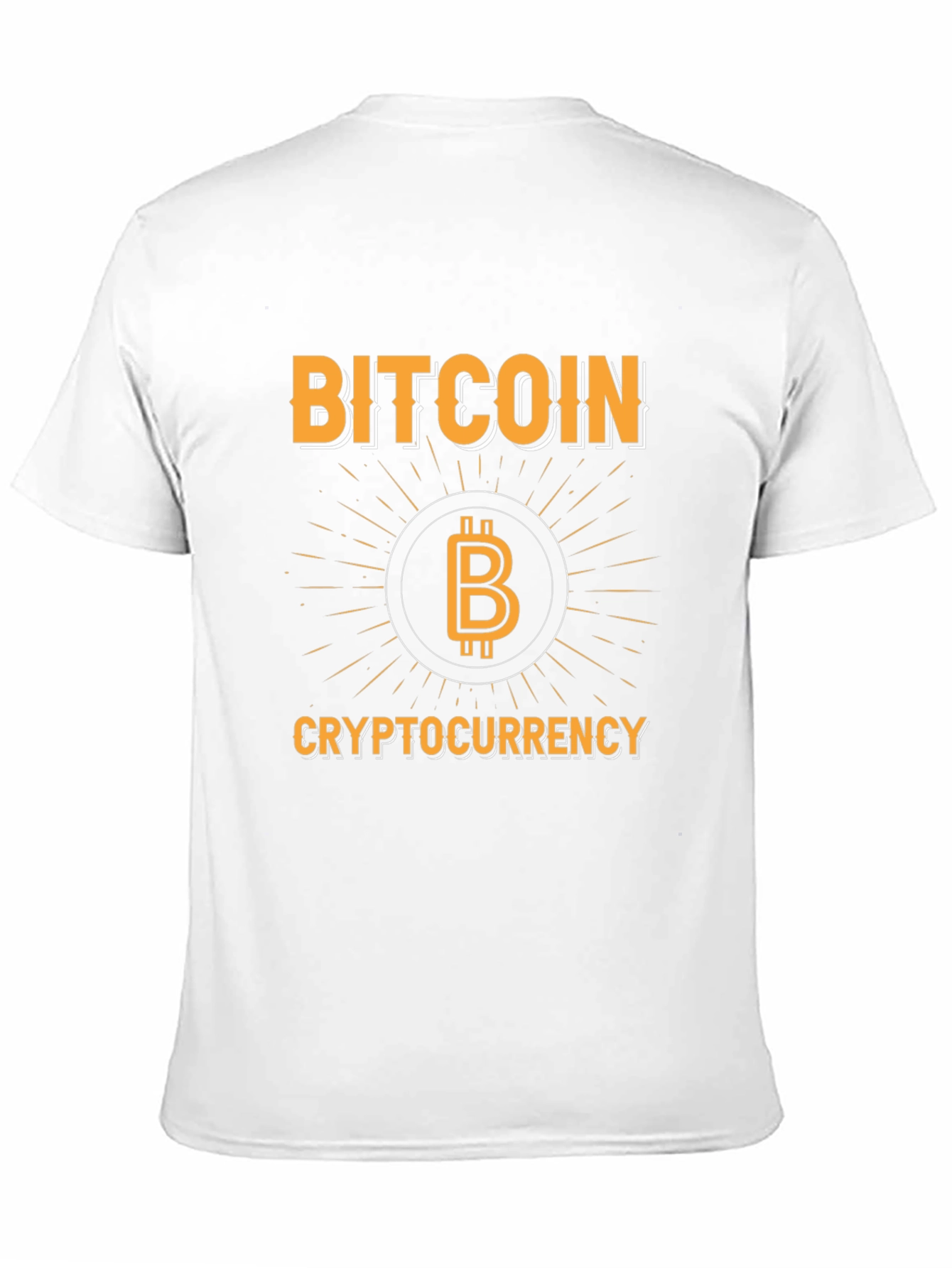 Bitcoin Cryptocurrency Graphic T-Shirt