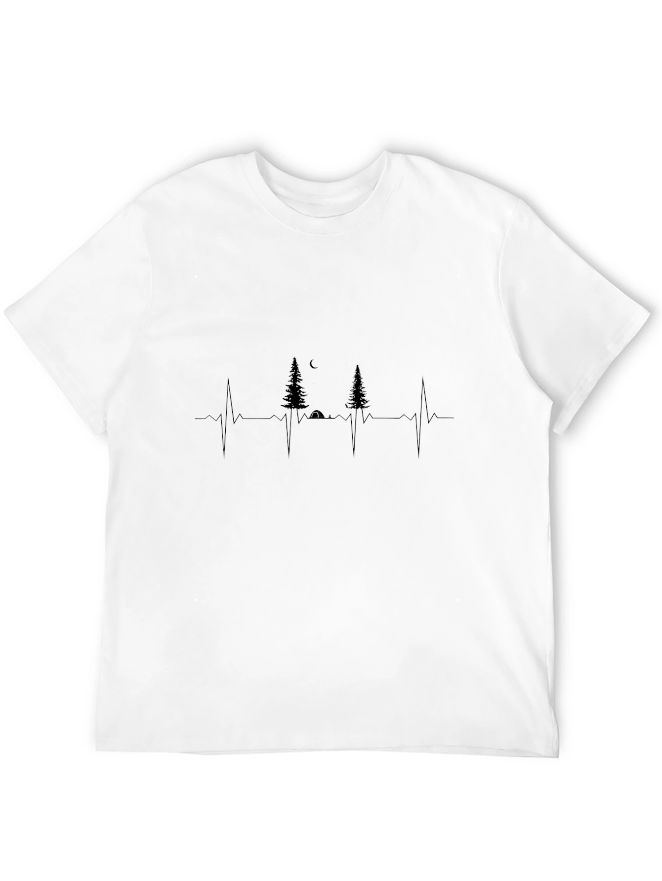 Camping Heartbeat T-Shirt