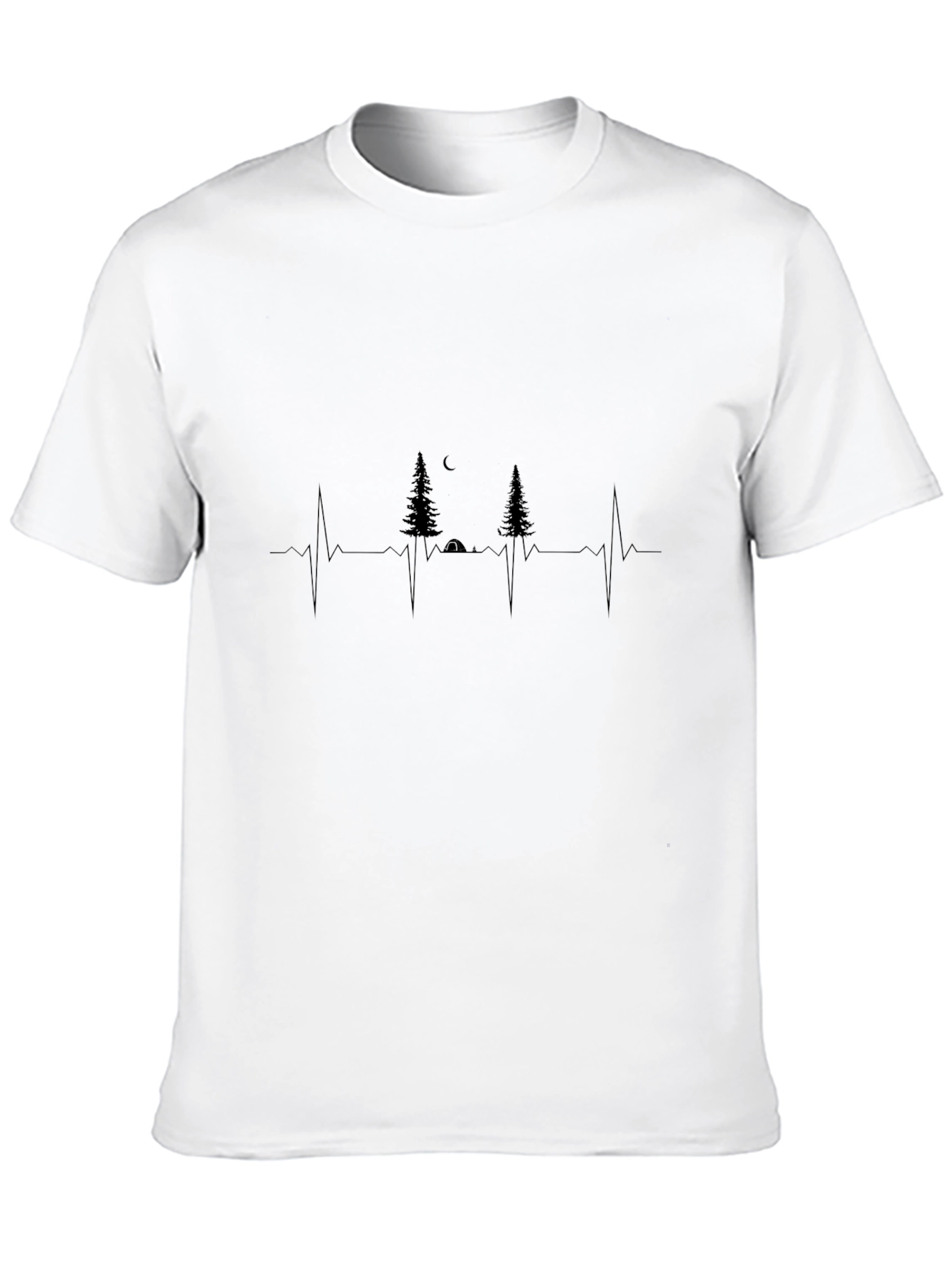 Camping Heartbeat T-Shirt