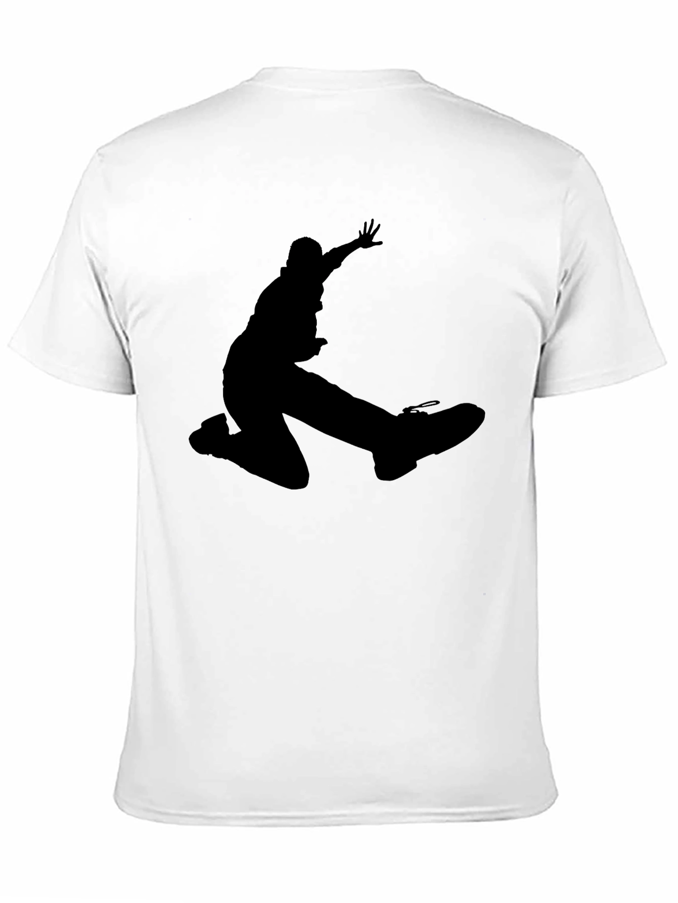Cool Silhouette Black Graphic Tee Shirt