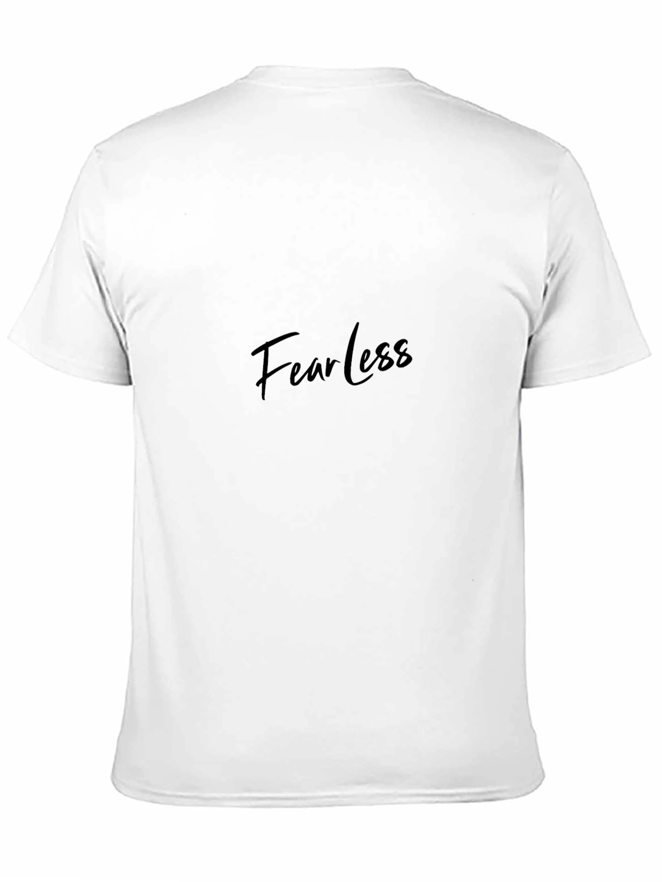 Fearless Black T-Shirt - Stylish and Comfortable