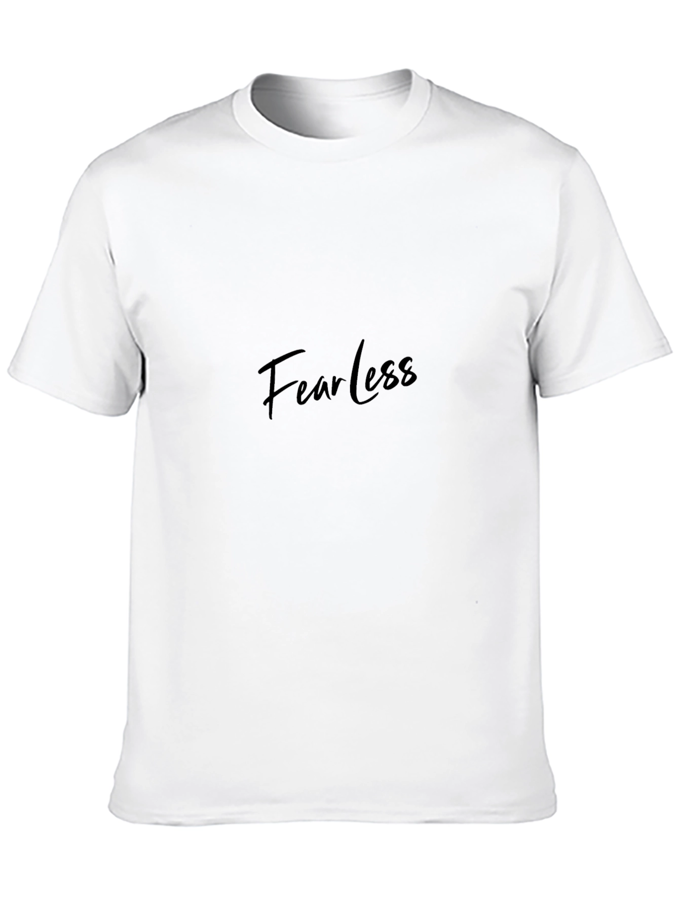 Fearless Black T-Shirt - Stylish and Comfortable