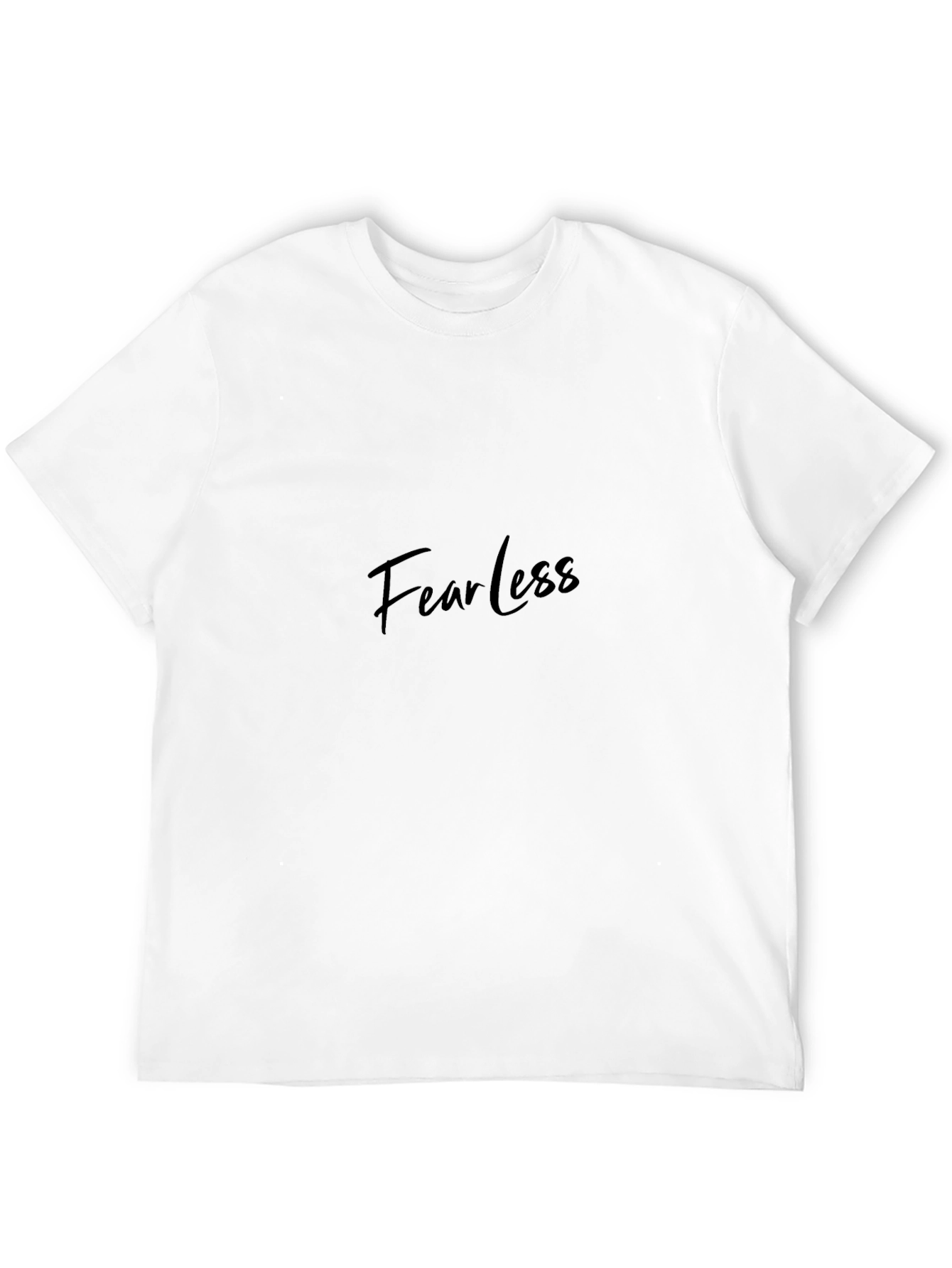 Fearless Black T-Shirt - Stylish and Comfortable