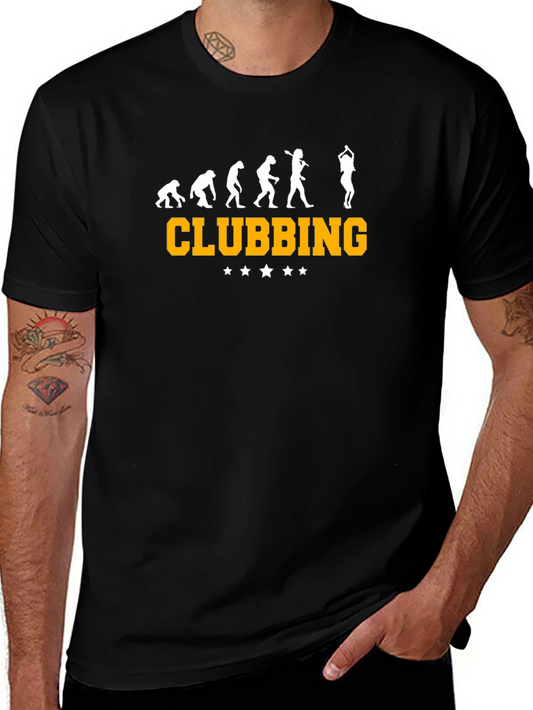 Clubbing Evolution T-Shirt - Party Animal Tee