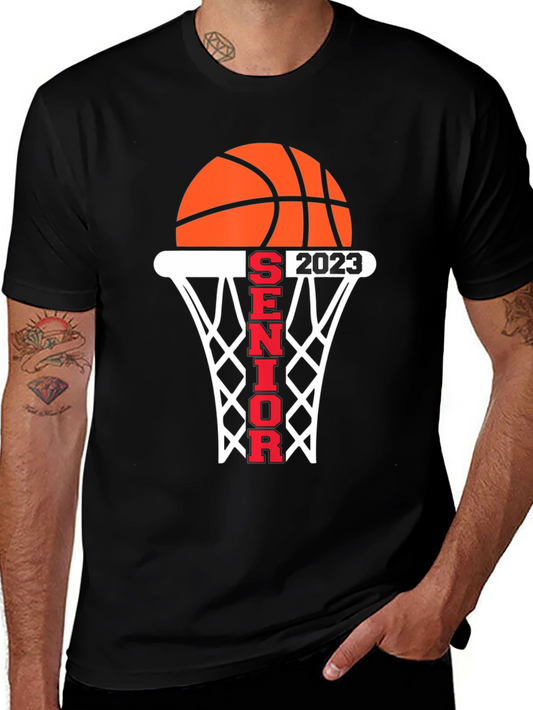 Senior 2023 Basketball Graphic T-Shirt