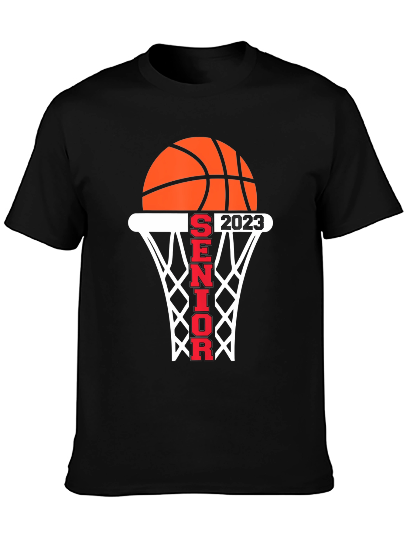 Senior 2023 Basketball Graphic T-Shirt