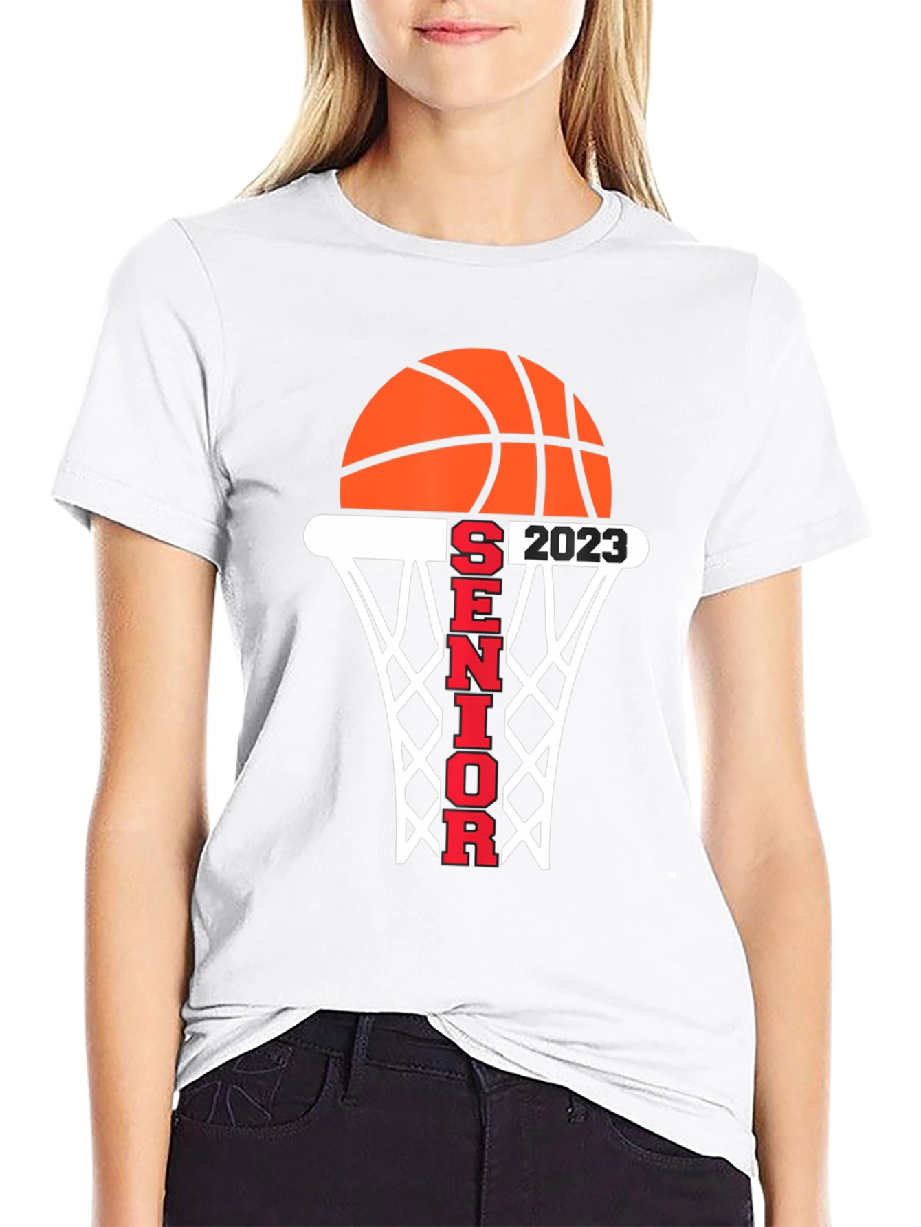 Senior 2023 Basketball Graphic T-Shirt