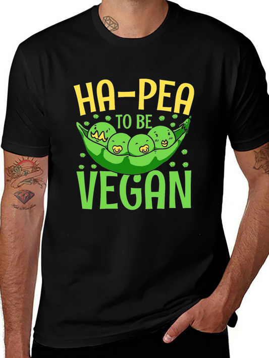 Vegan Ha-Pea To Be T-Shirt