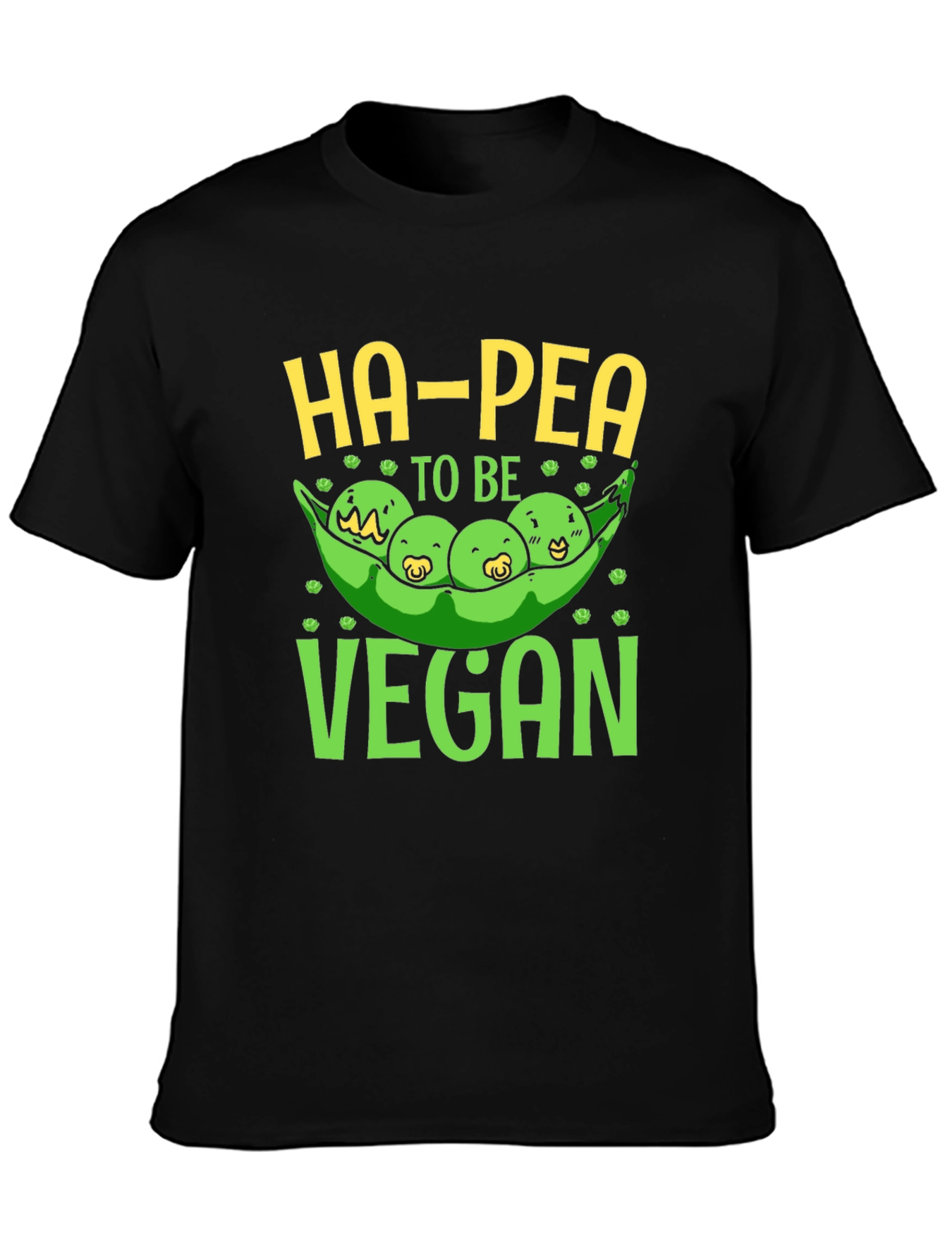 Vegan Ha-Pea To Be T-Shirt