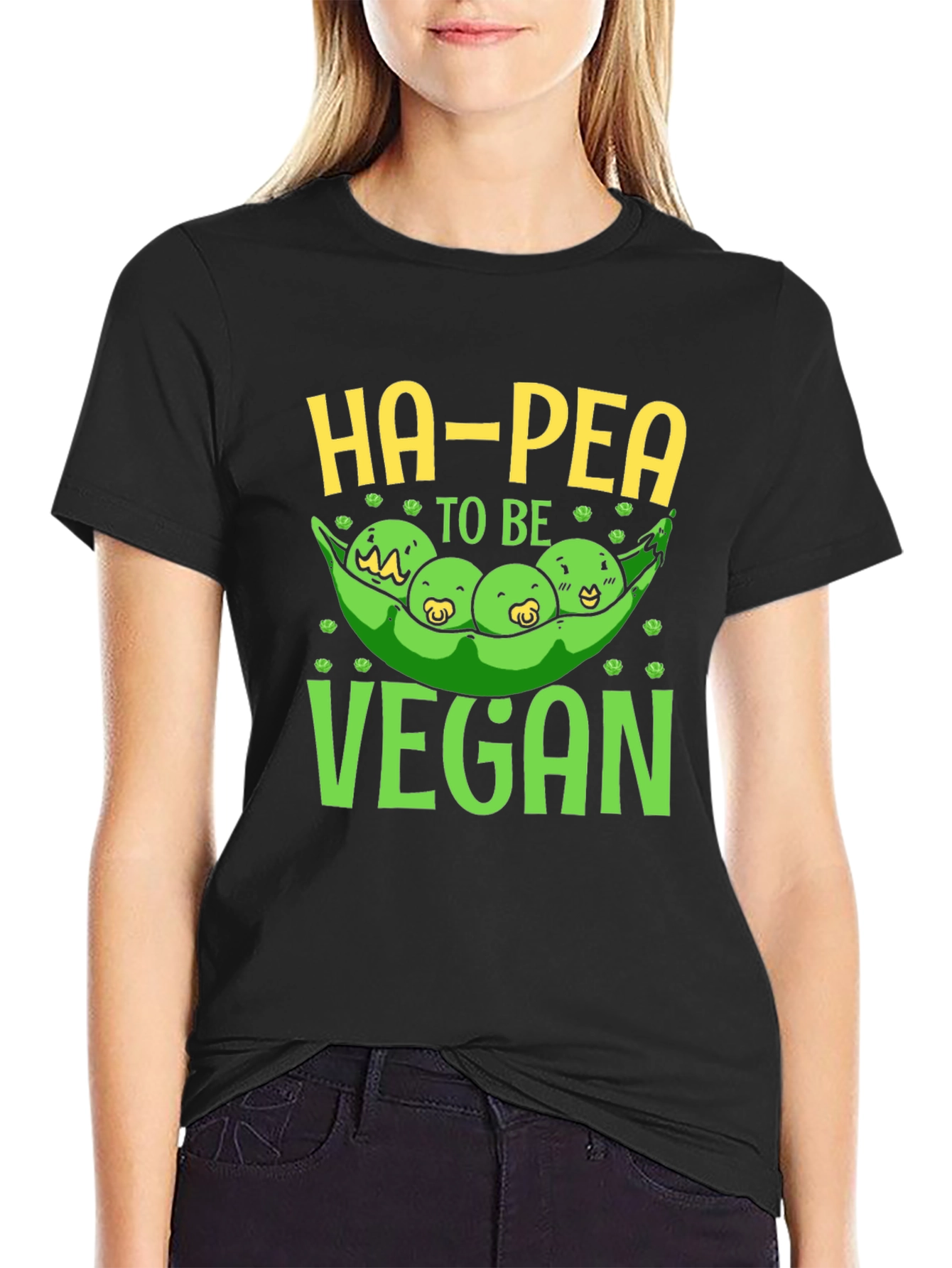 Vegan Ha-Pea To Be T-Shirt