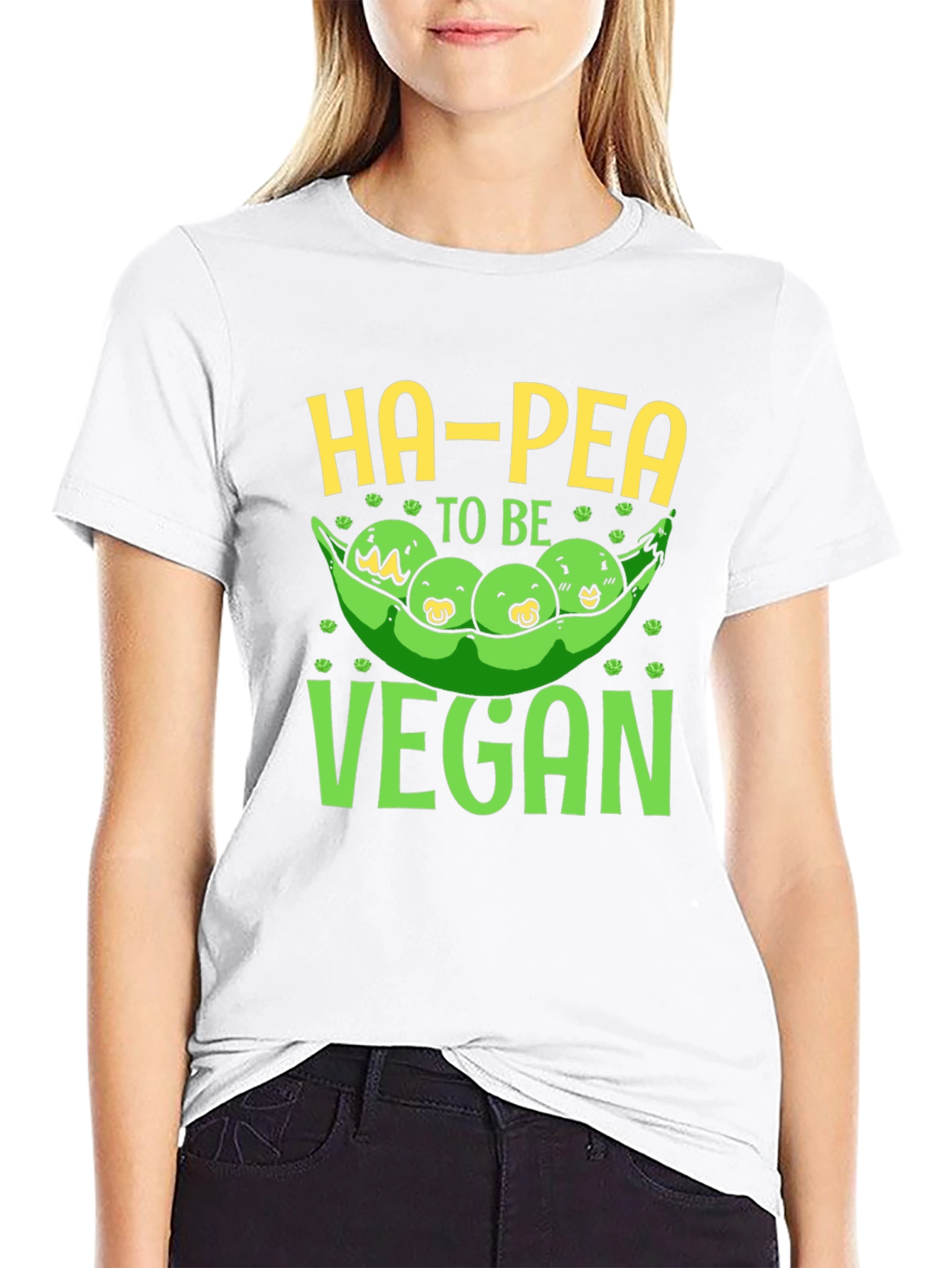 Vegan Ha-Pea To Be T-Shirt