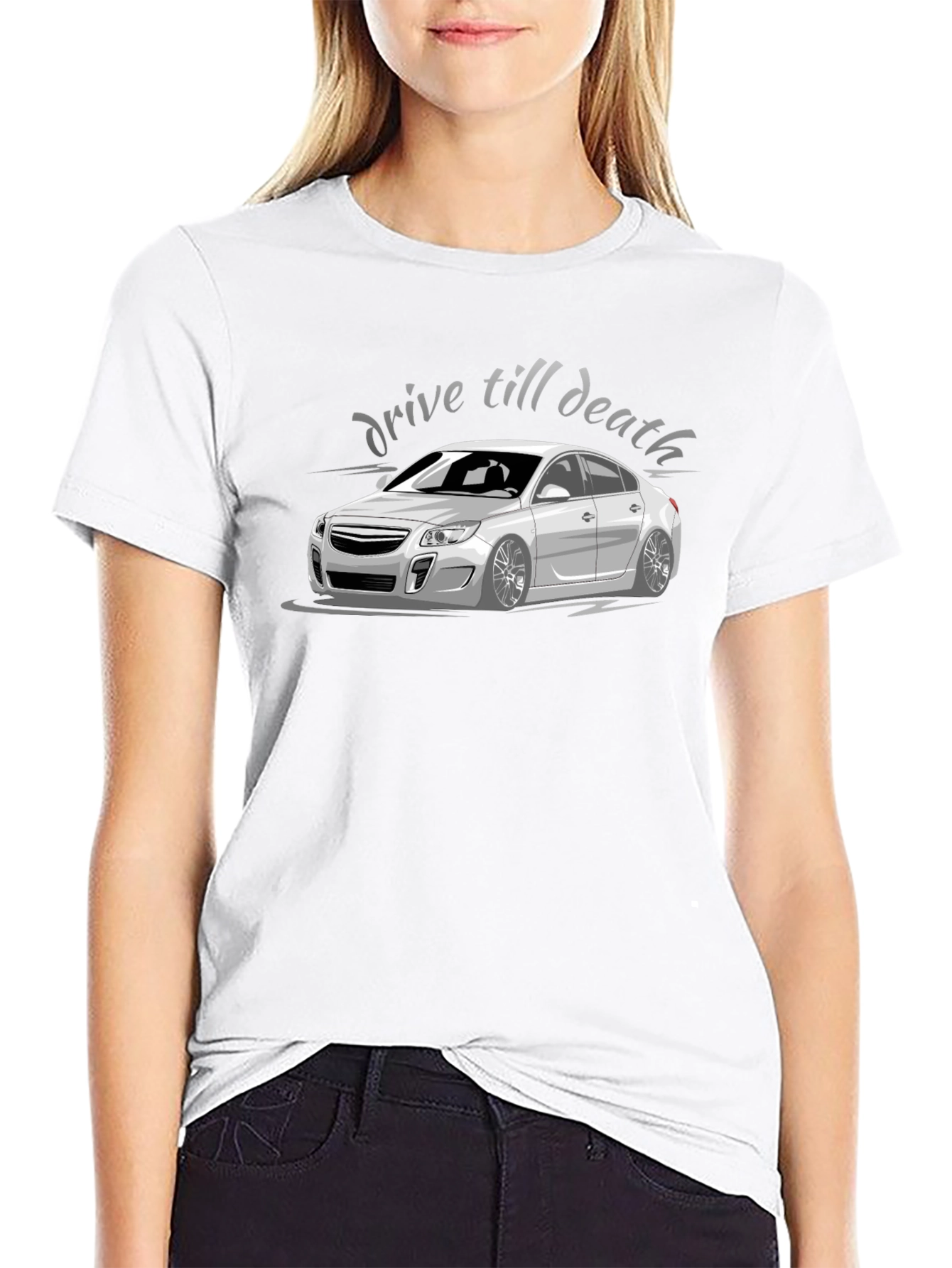 Drive Till Death T-Shirt - Car Enthusiast