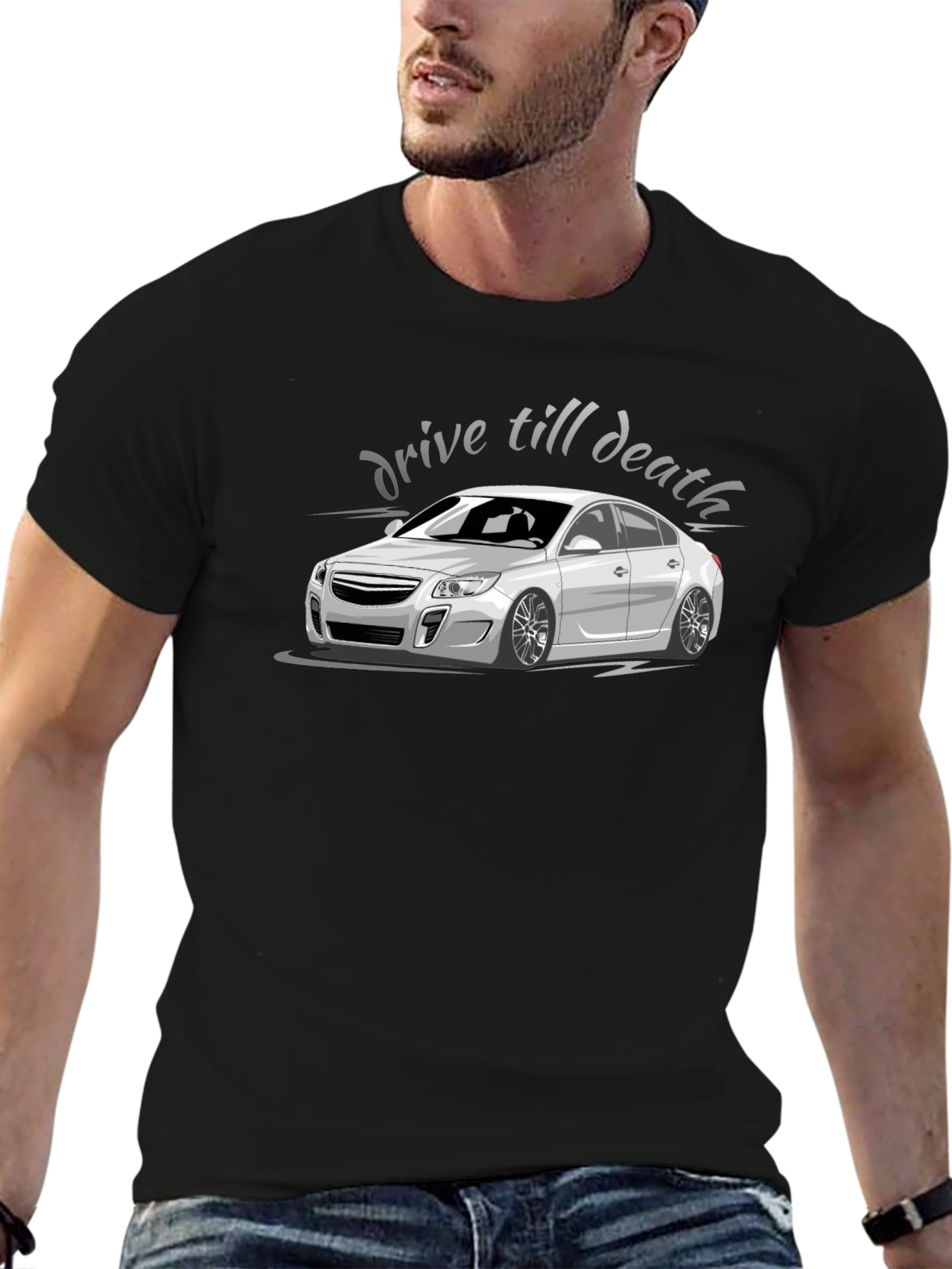Drive Till Death T-Shirt - Car Enthusiast