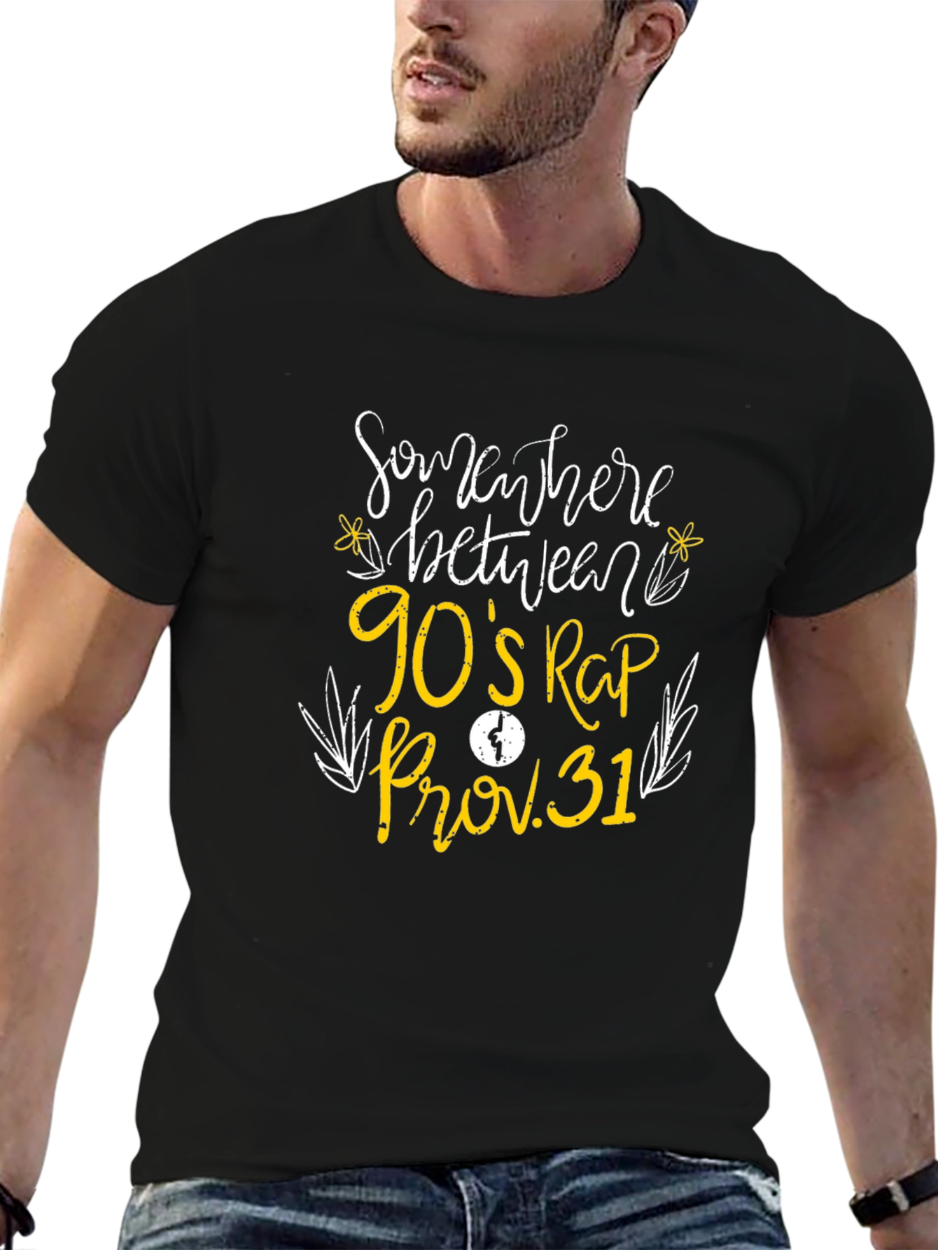 90s Rap & Proverbs 31 Graphic T-Shirt